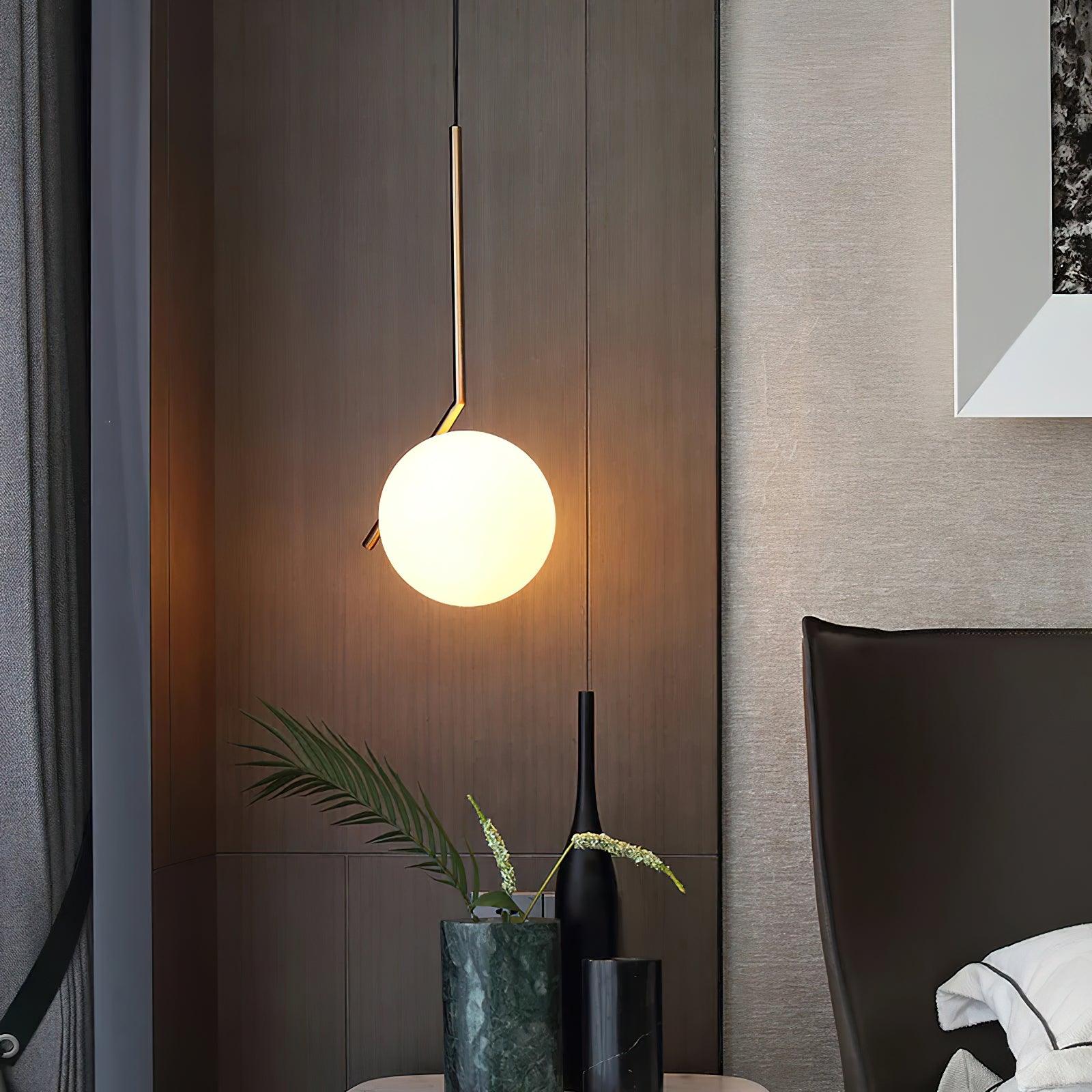Linea  Lampe Suspension Verre