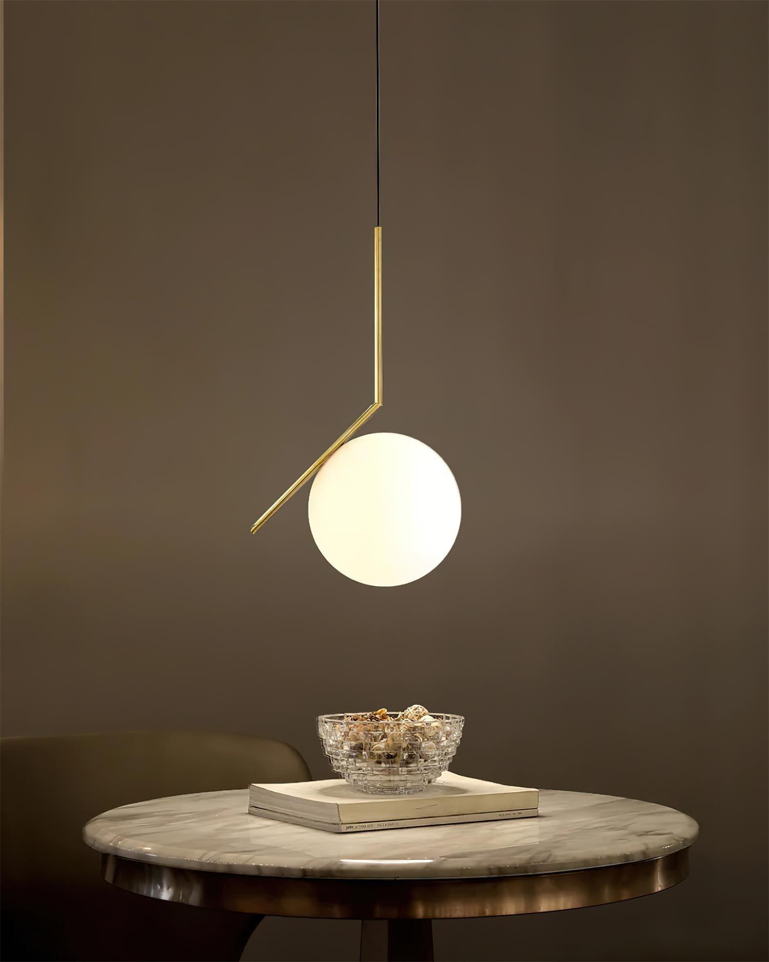 Linea  Lampe Suspension Verre
