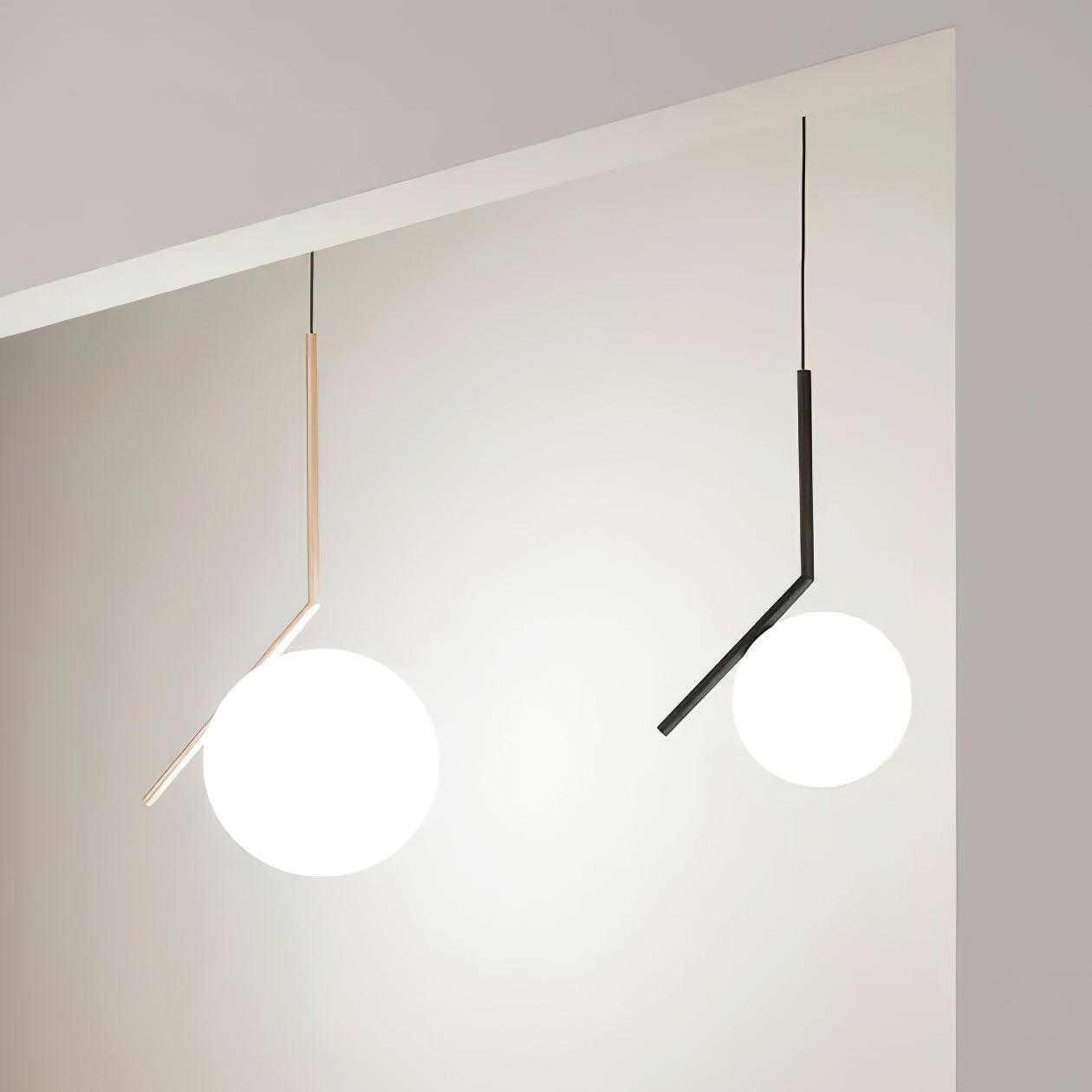 Linea  Lampe Suspension Verre