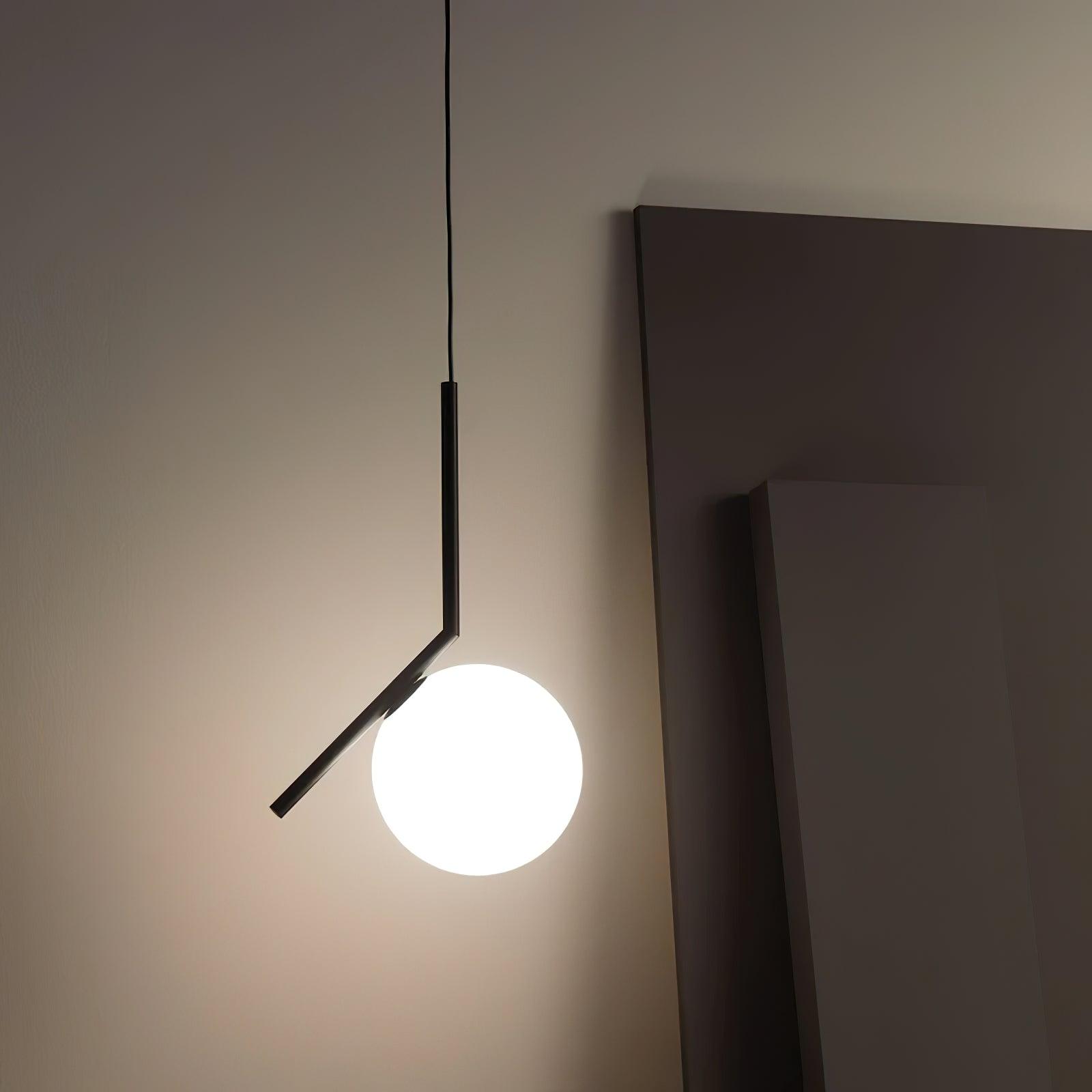 Linea  Lampe Suspension Verre