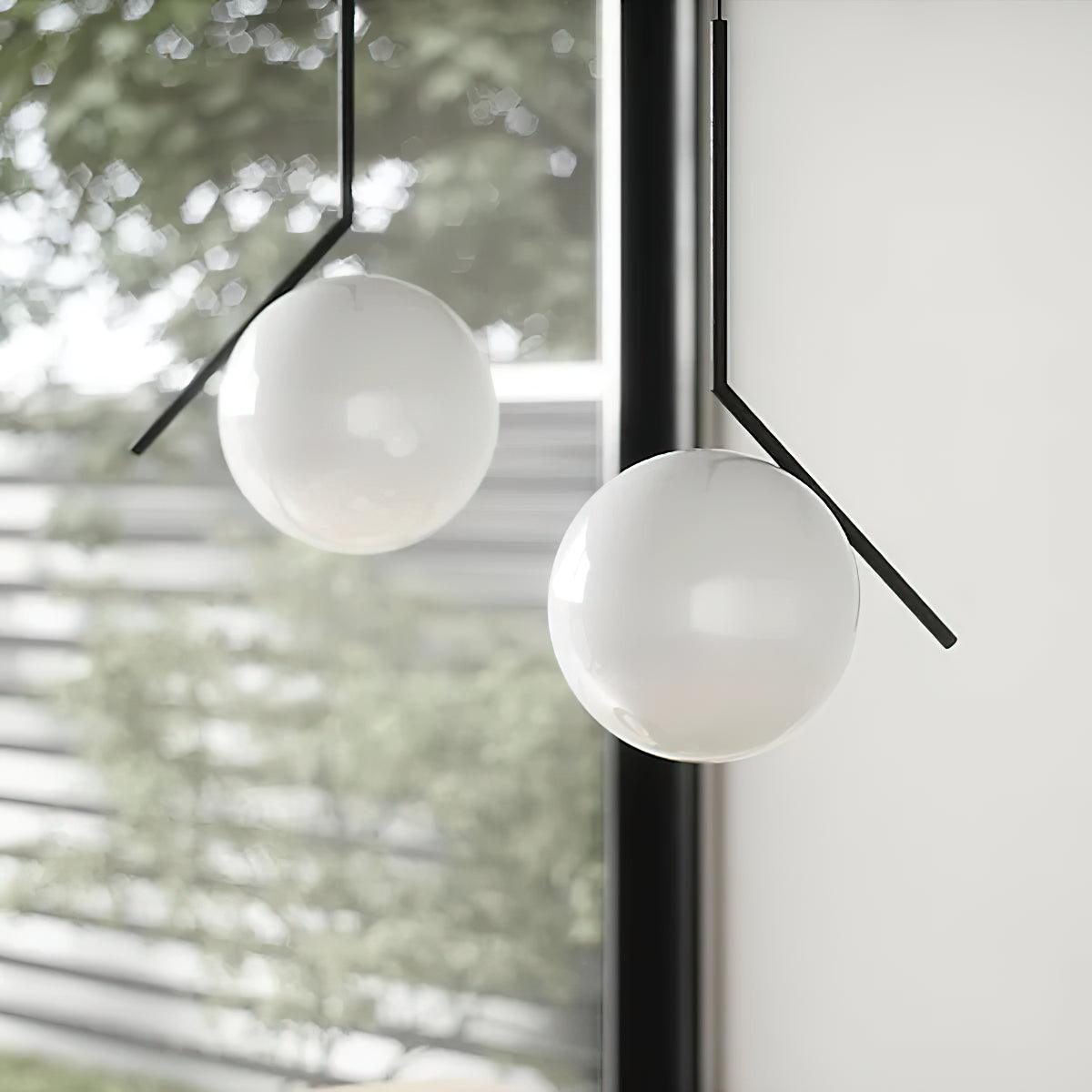 Linea  Lampe Suspension Verre