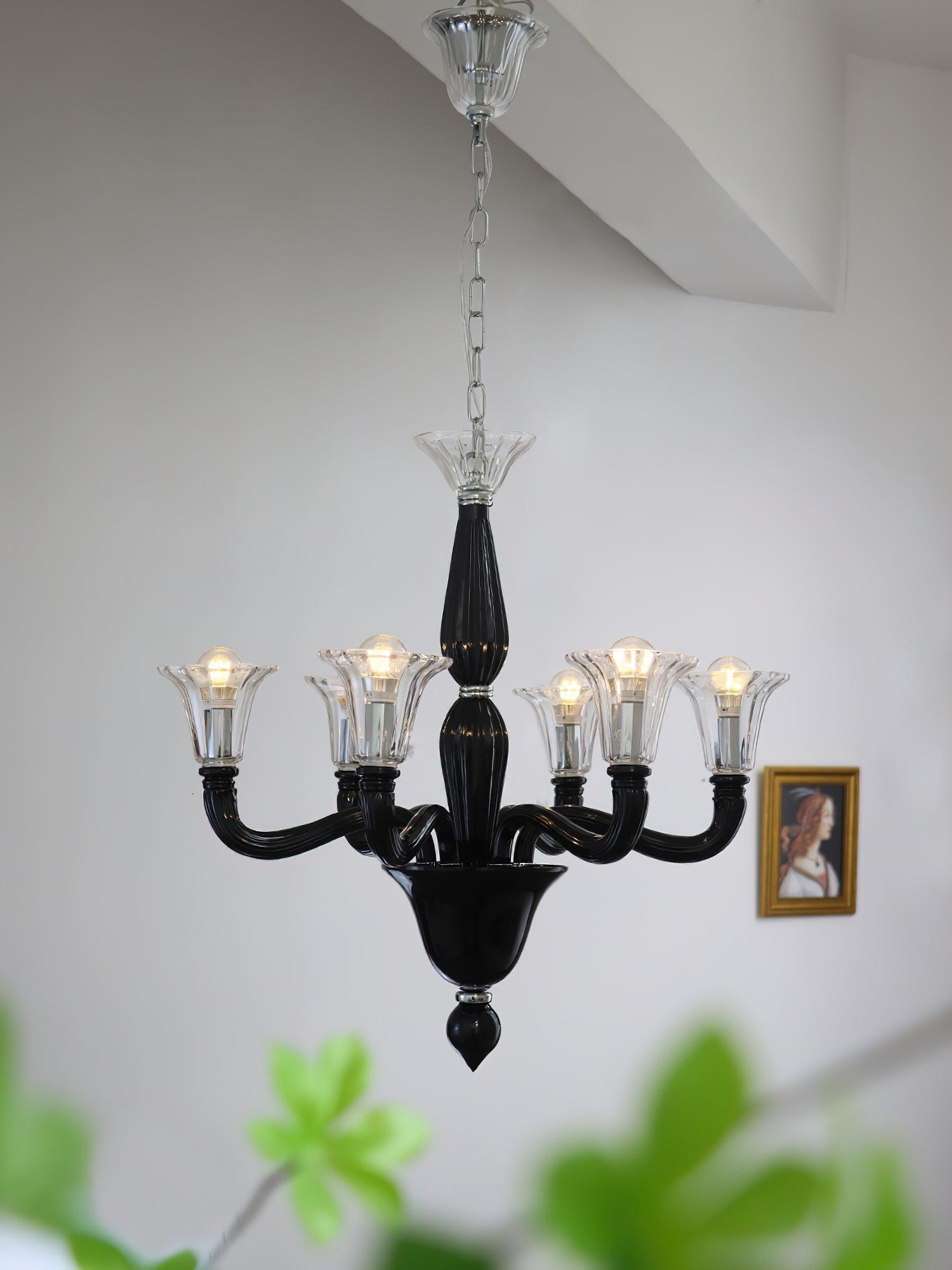Aurora Lustre en Verre Classique