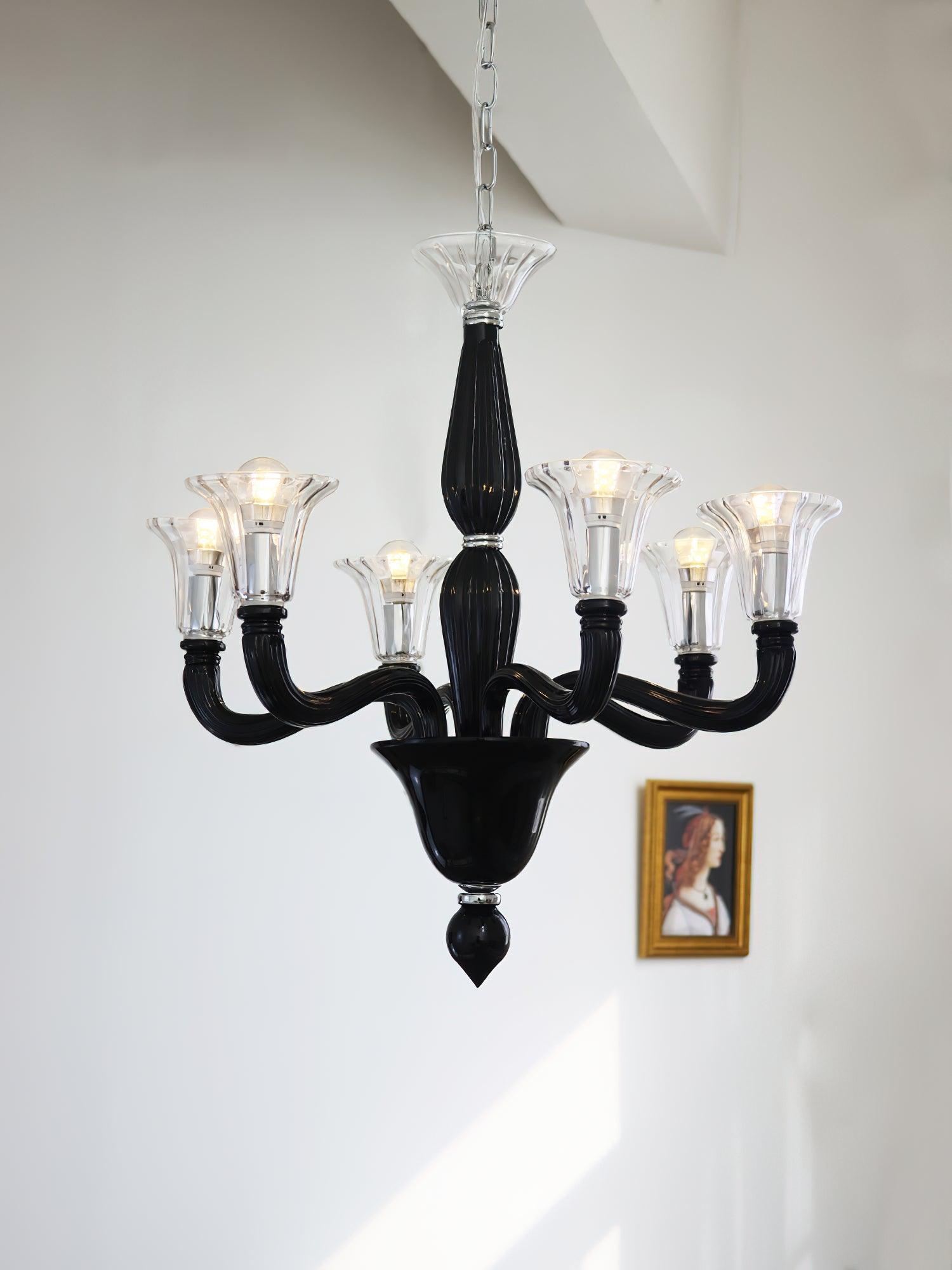 Aurora Lustre en Verre Classique