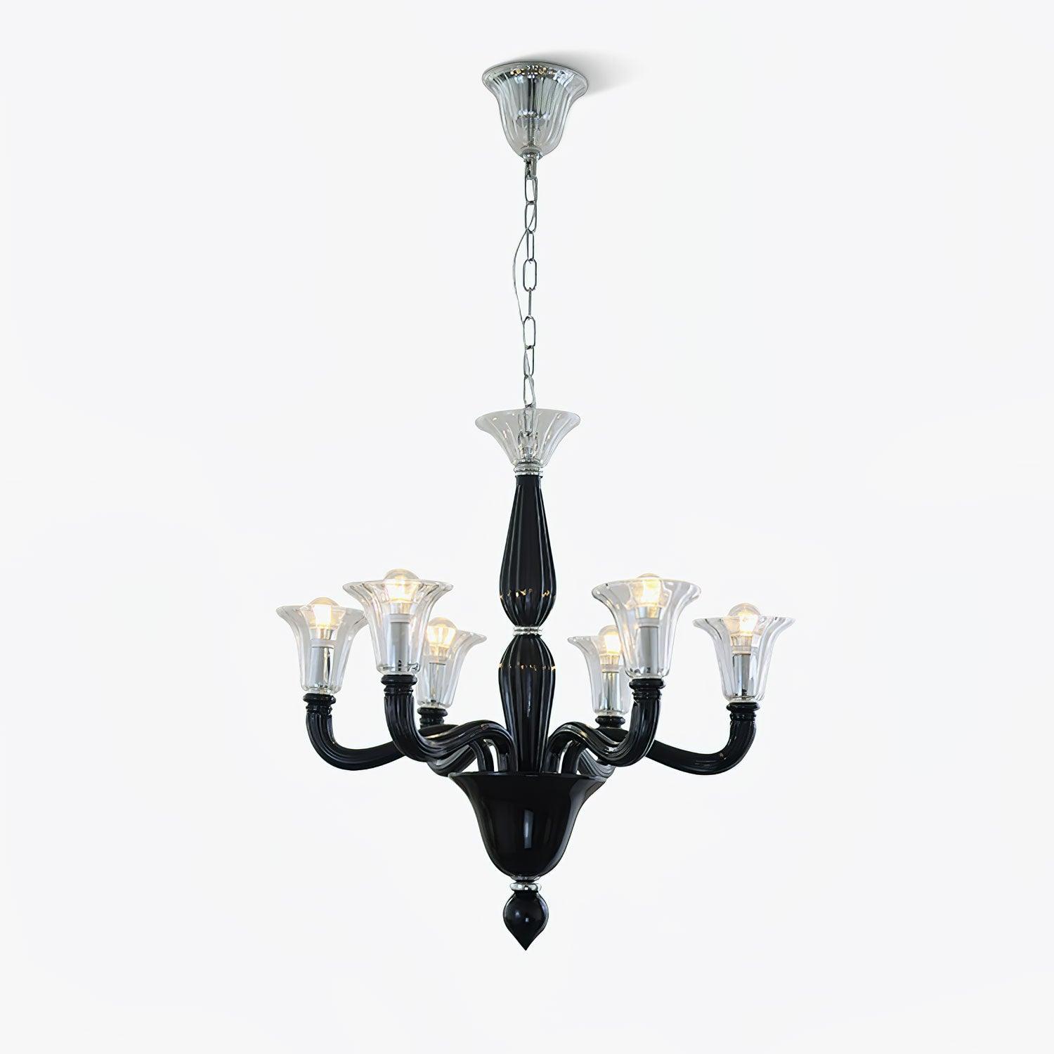 Aurora Lustre en Verre Classique