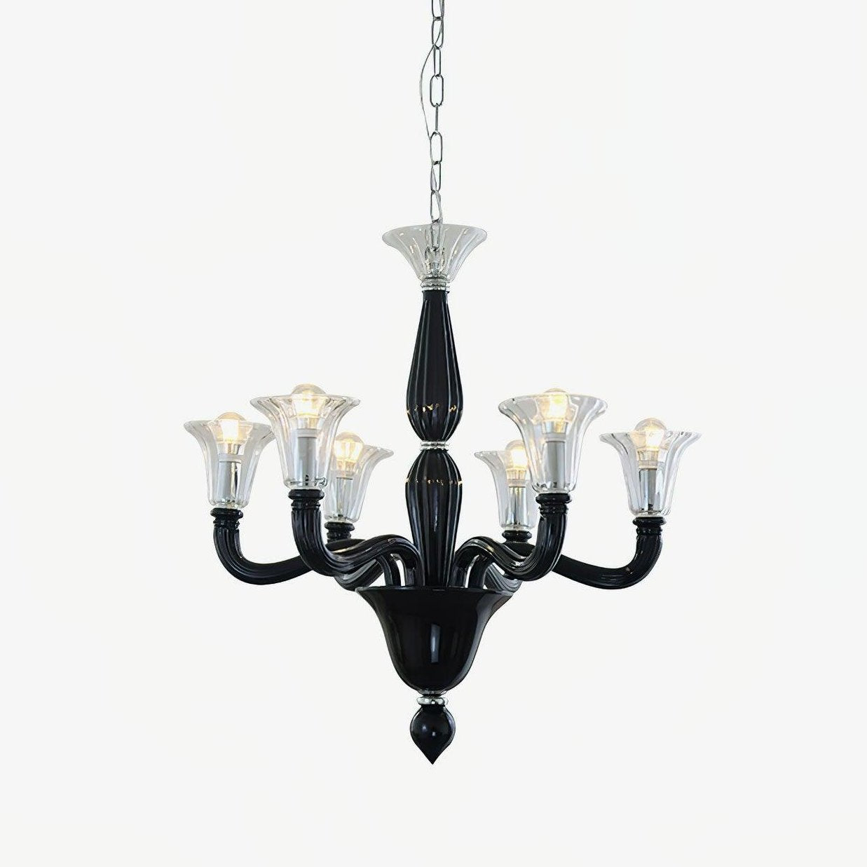 Aurora Lustre en Verre Classique