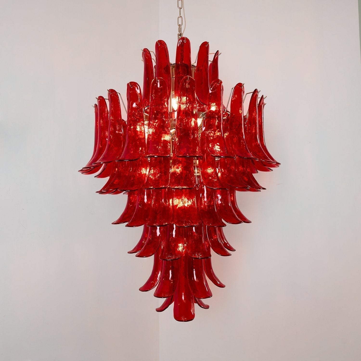 Aurora Lustre en Verre de Luxe