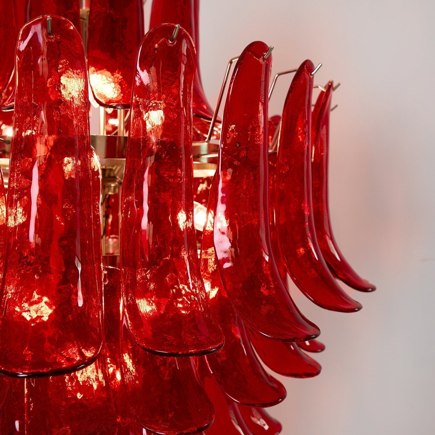 Aurora Lustre en Verre de Luxe