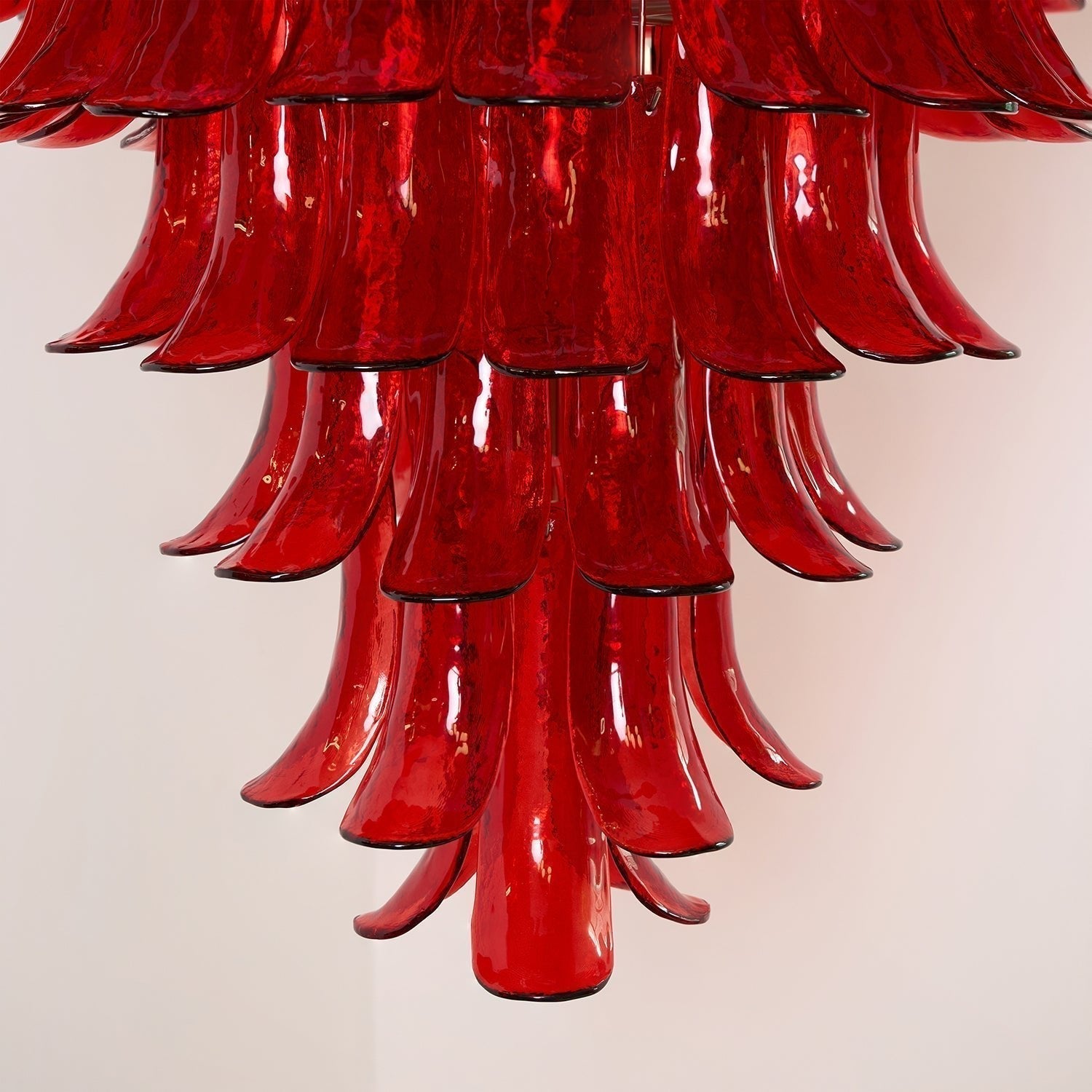 Aurora Lustre en Verre de Luxe