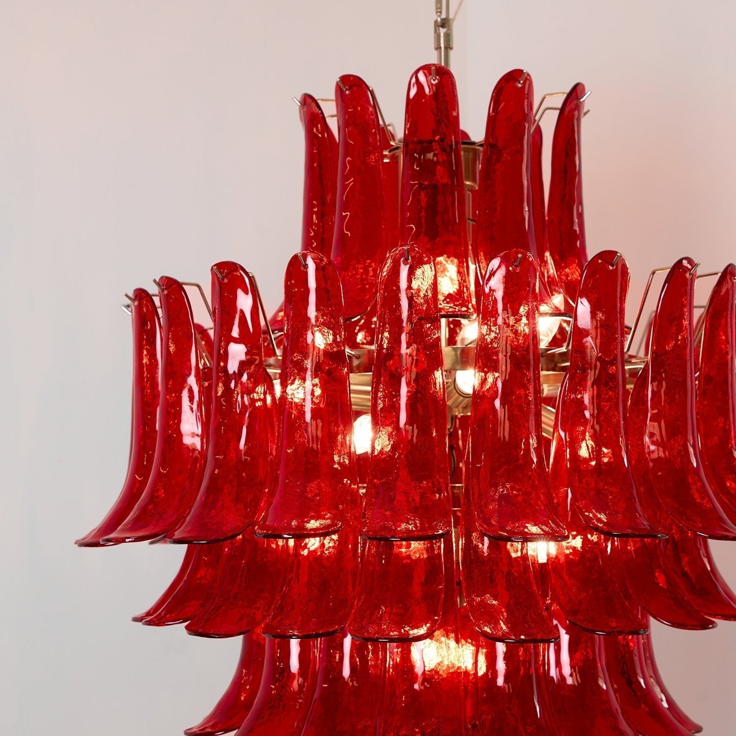 Aurora Lustre en Verre de Luxe