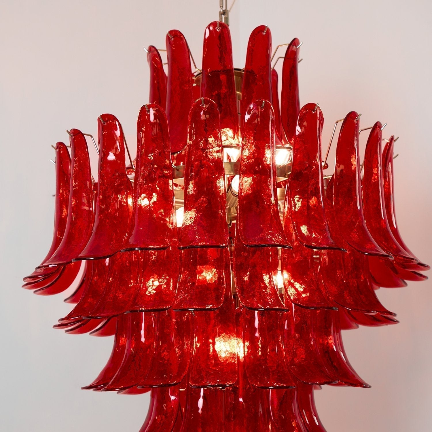 Aurora Lustre en Verre de Luxe