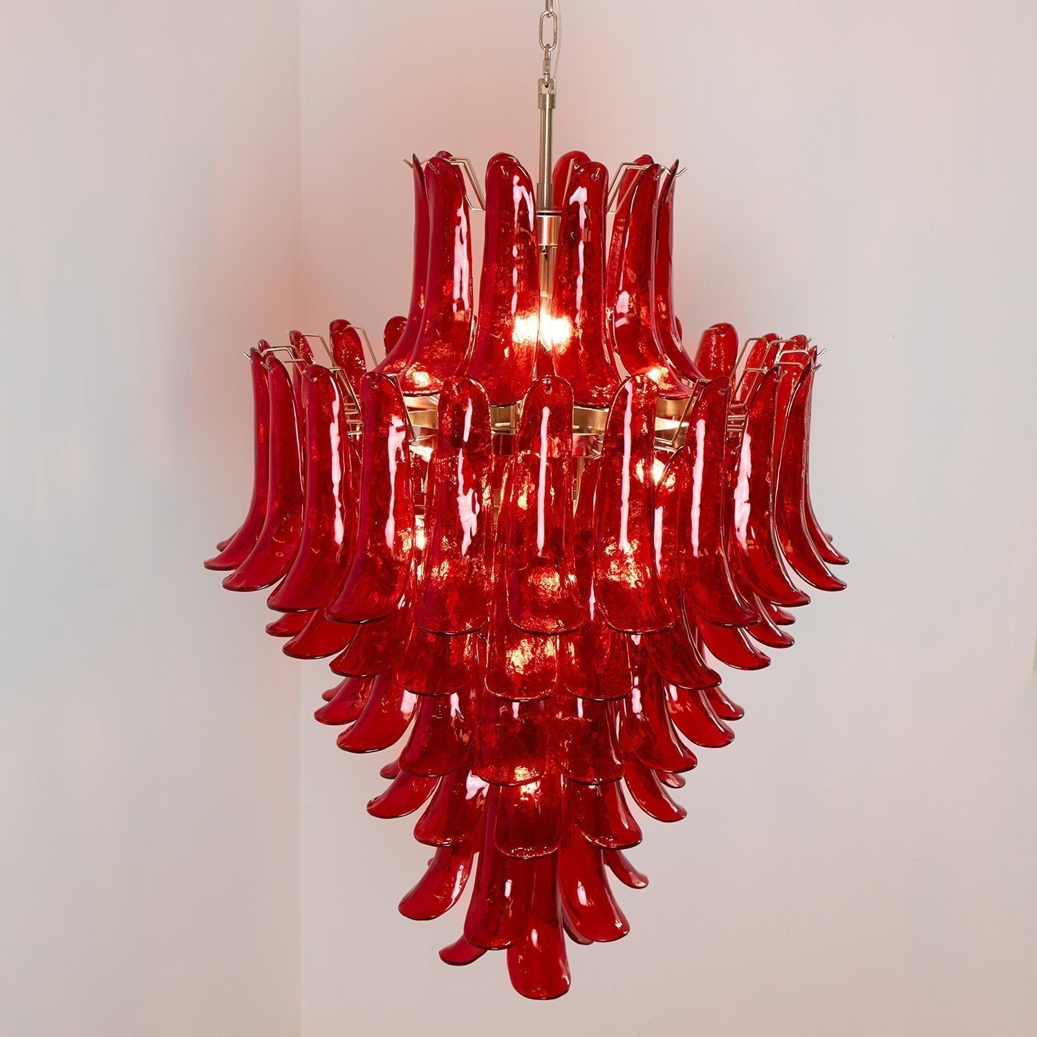 Aurora Lustre en Verre de Luxe