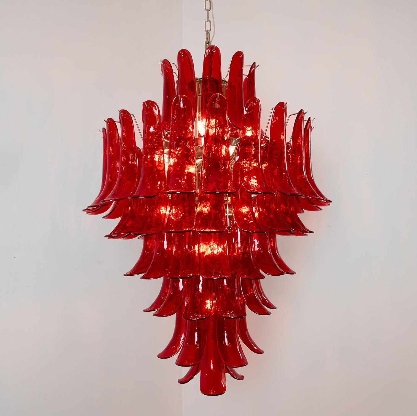 Aurora Lustre en Verre de Luxe