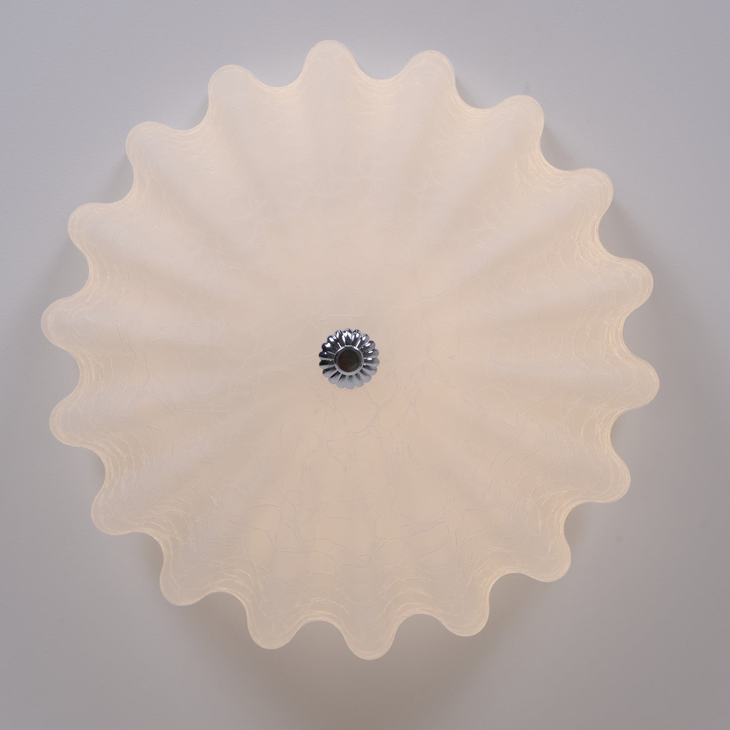 Aurora Ceiling Lamp Murano Blown Glass Shell Inspired