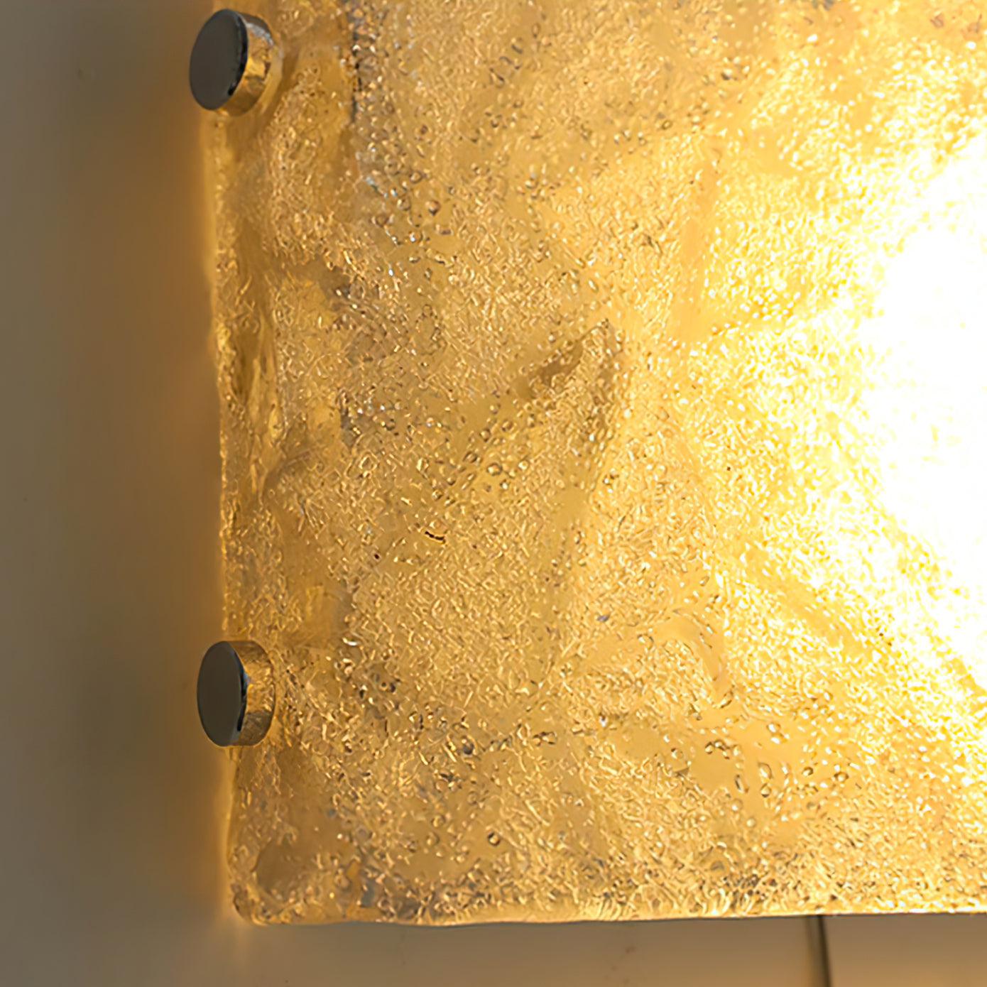 George Contemporain Verre Applique Lumière