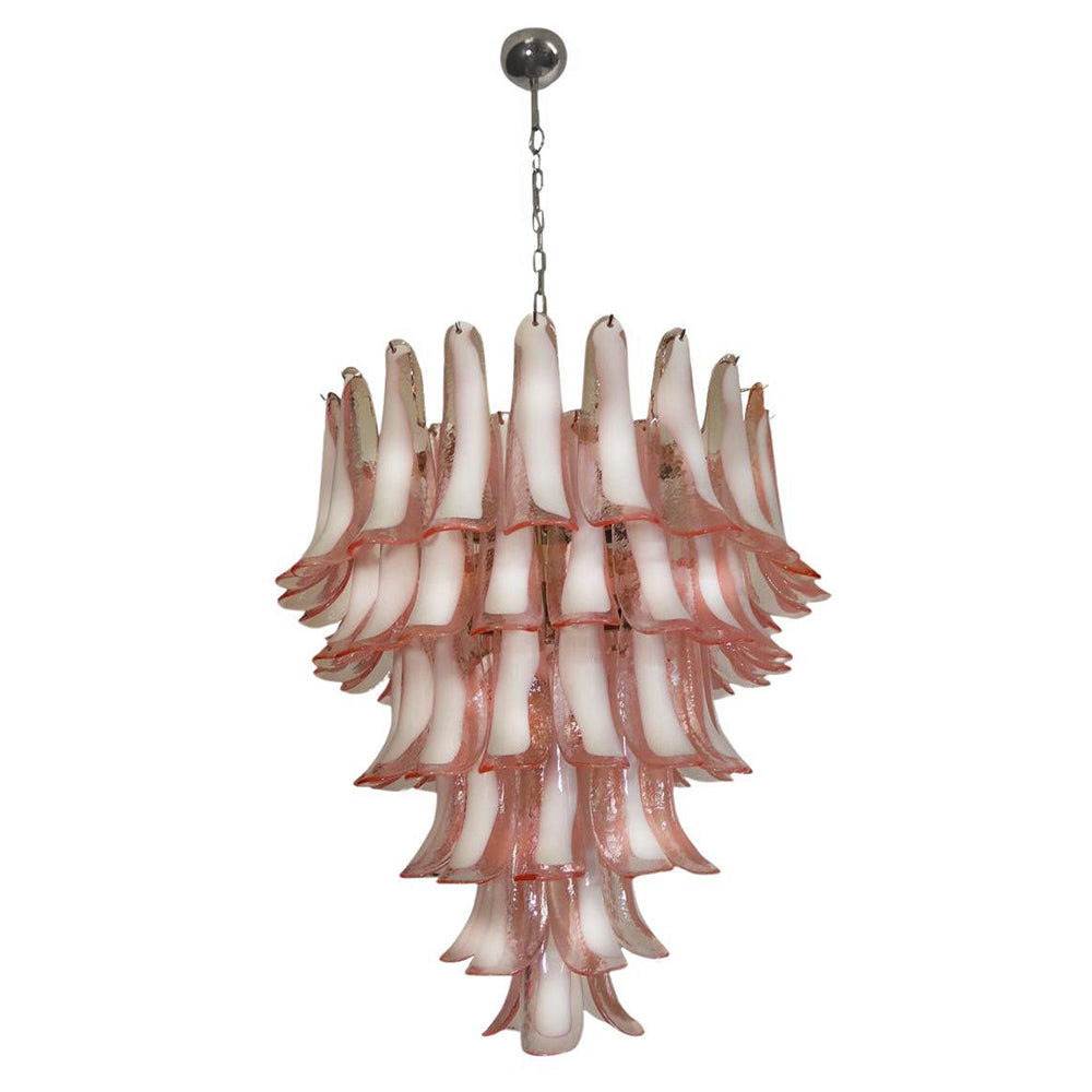 Alsorisra Lustre Postmoderne de Luxe en Verre Pétale