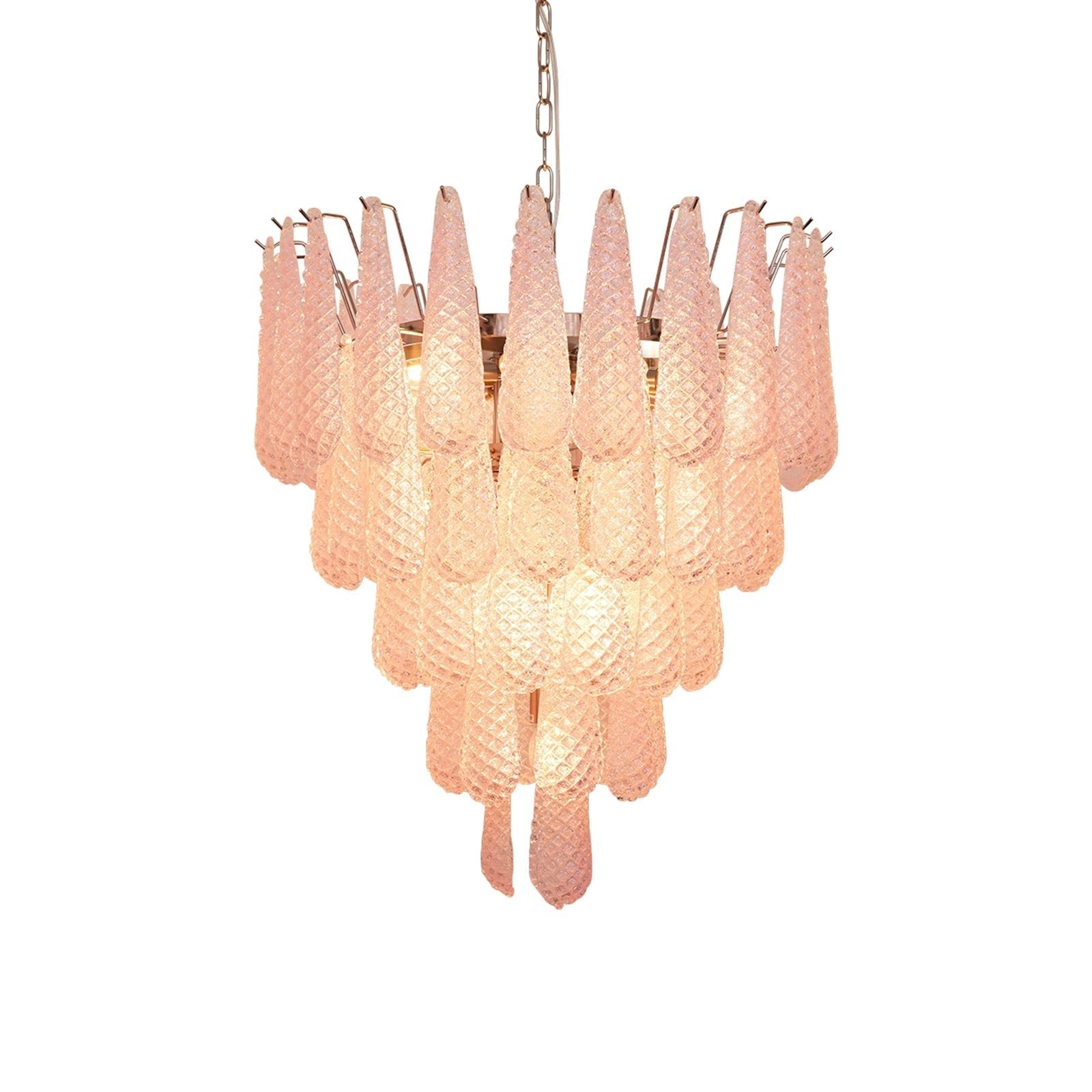Aurora Lustre Rose Goutte Rosée Cascadant Romantique