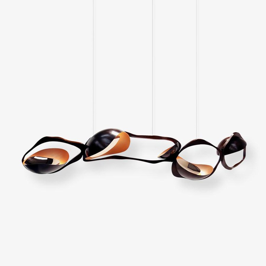 Lustra Suspension Lampe LED Artistique pour Salon