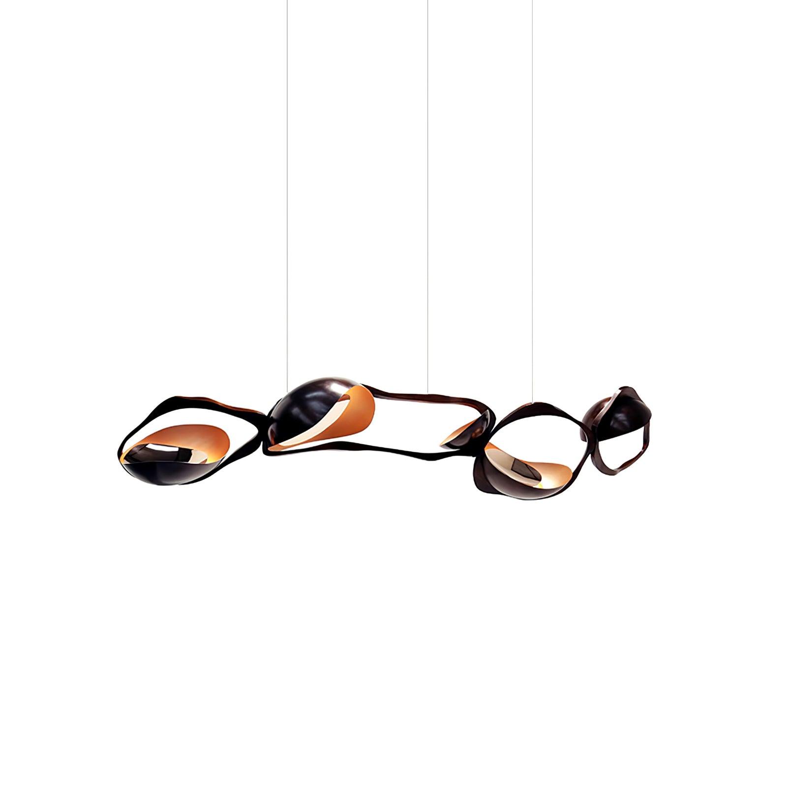 Lustra Suspension Lampe LED Artistique pour Salon