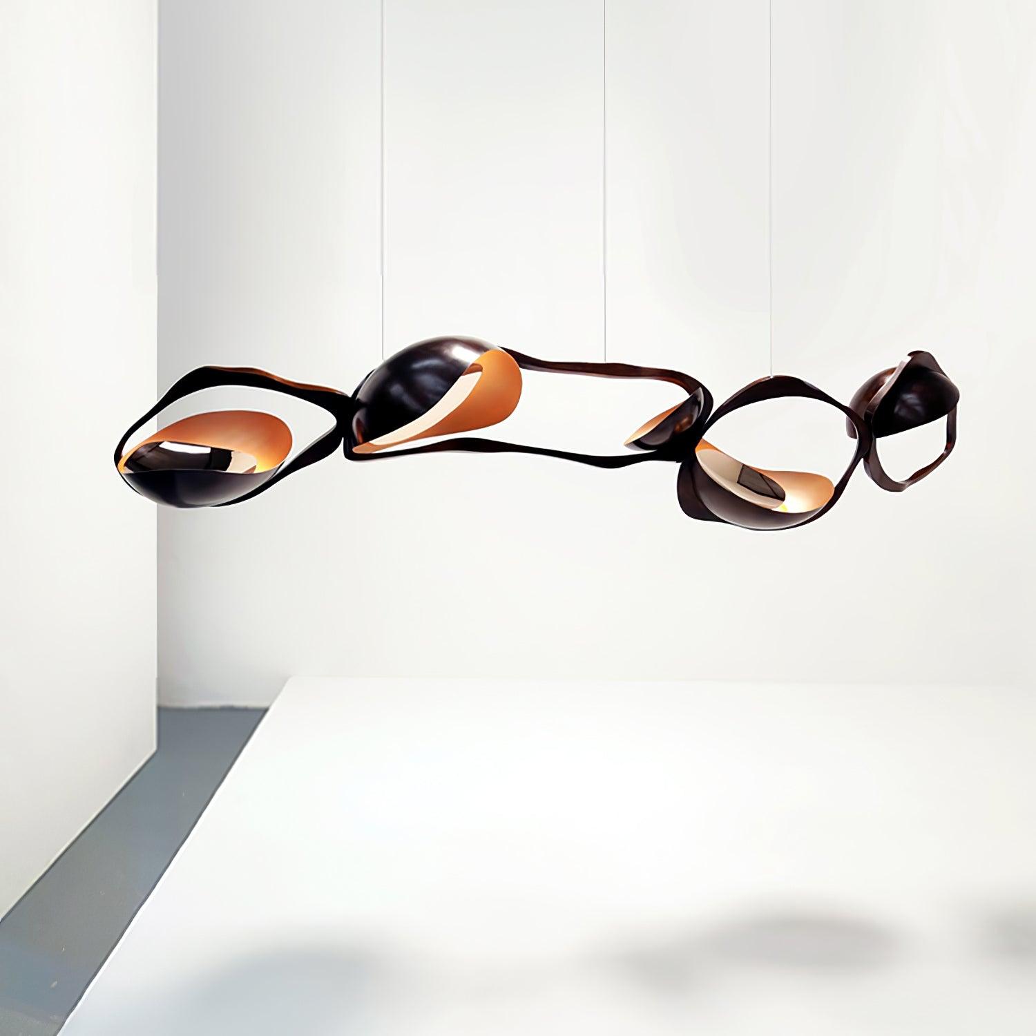 Lustra Suspension Lampe LED Artistique pour Salon