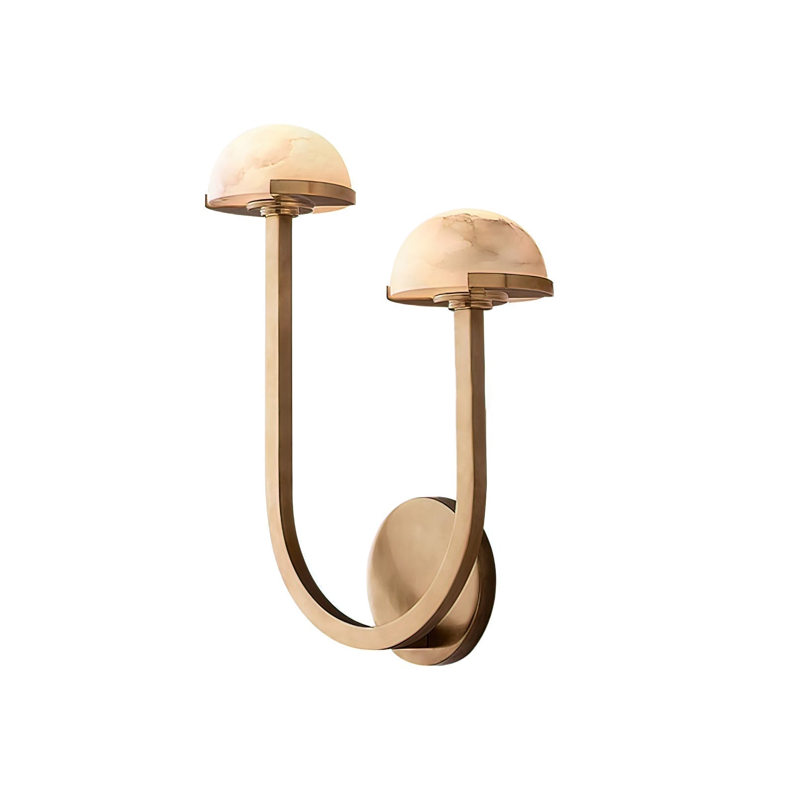 Vitalira Applique Murale Double en Albâtre