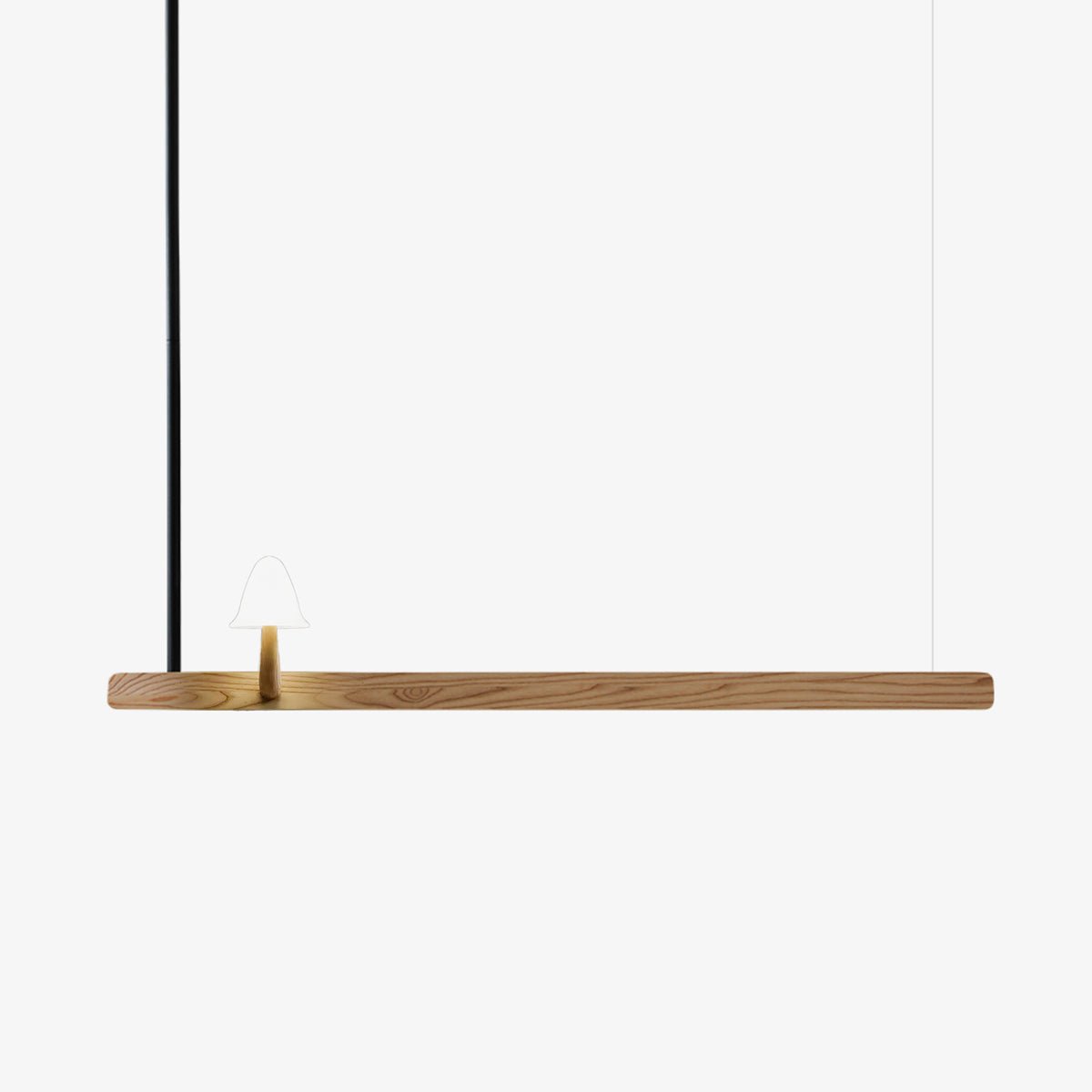 Lustra Lustre en Bois Minimaliste Moderne
