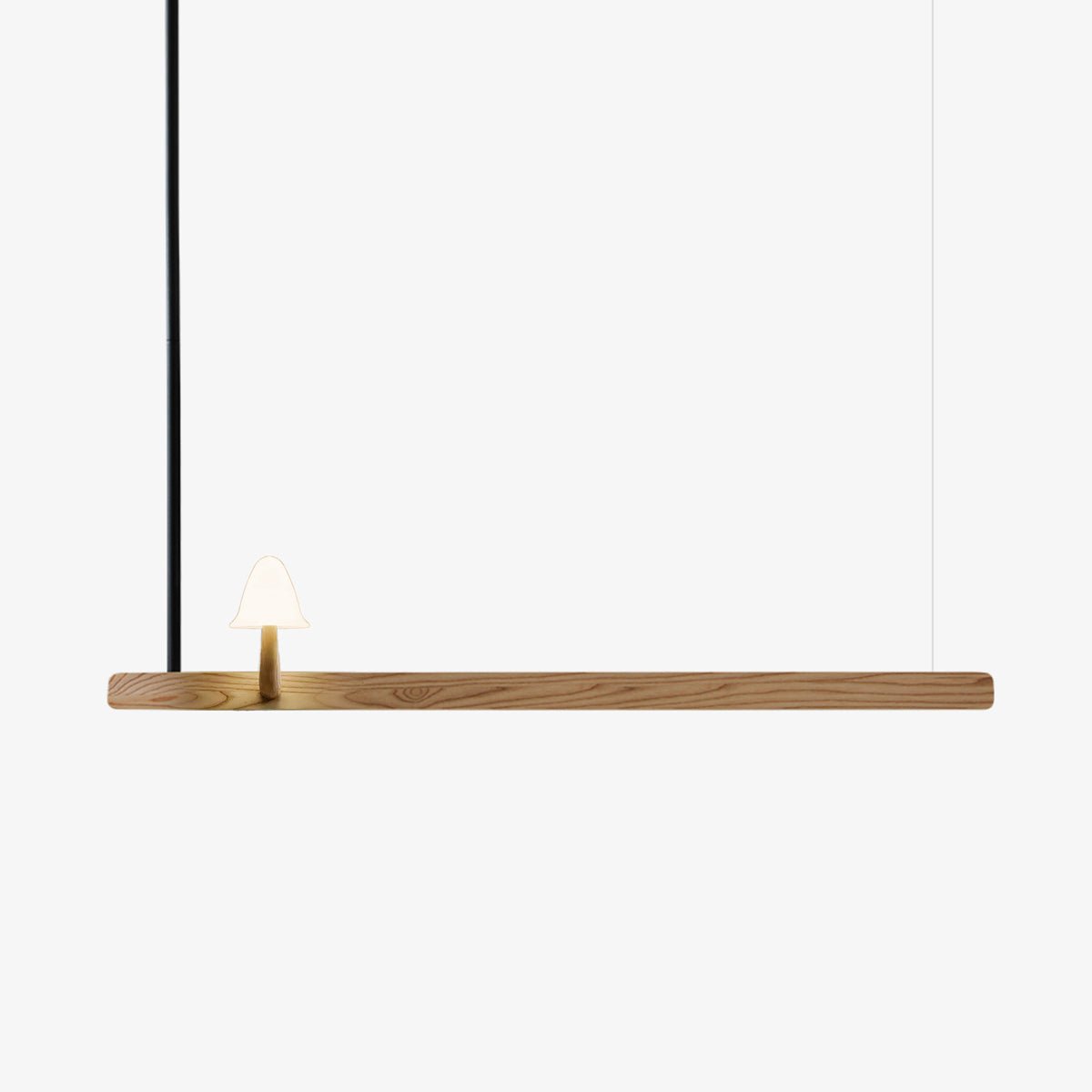 Lustra Lustre en Bois Minimaliste Moderne