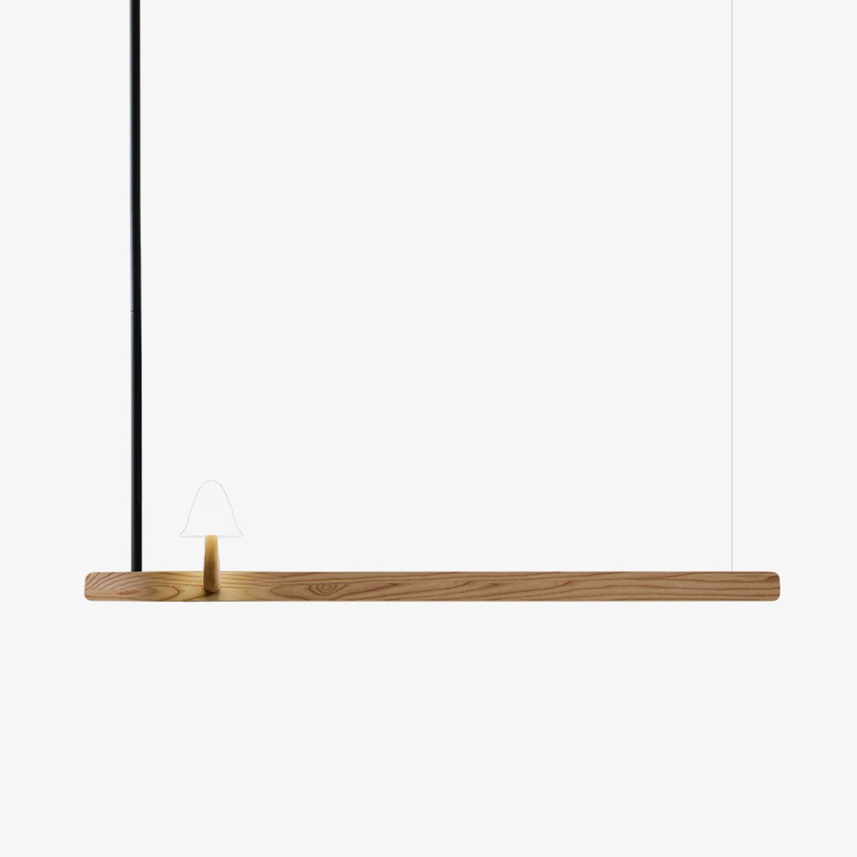 Lustra Lustre en Bois Minimaliste Moderne