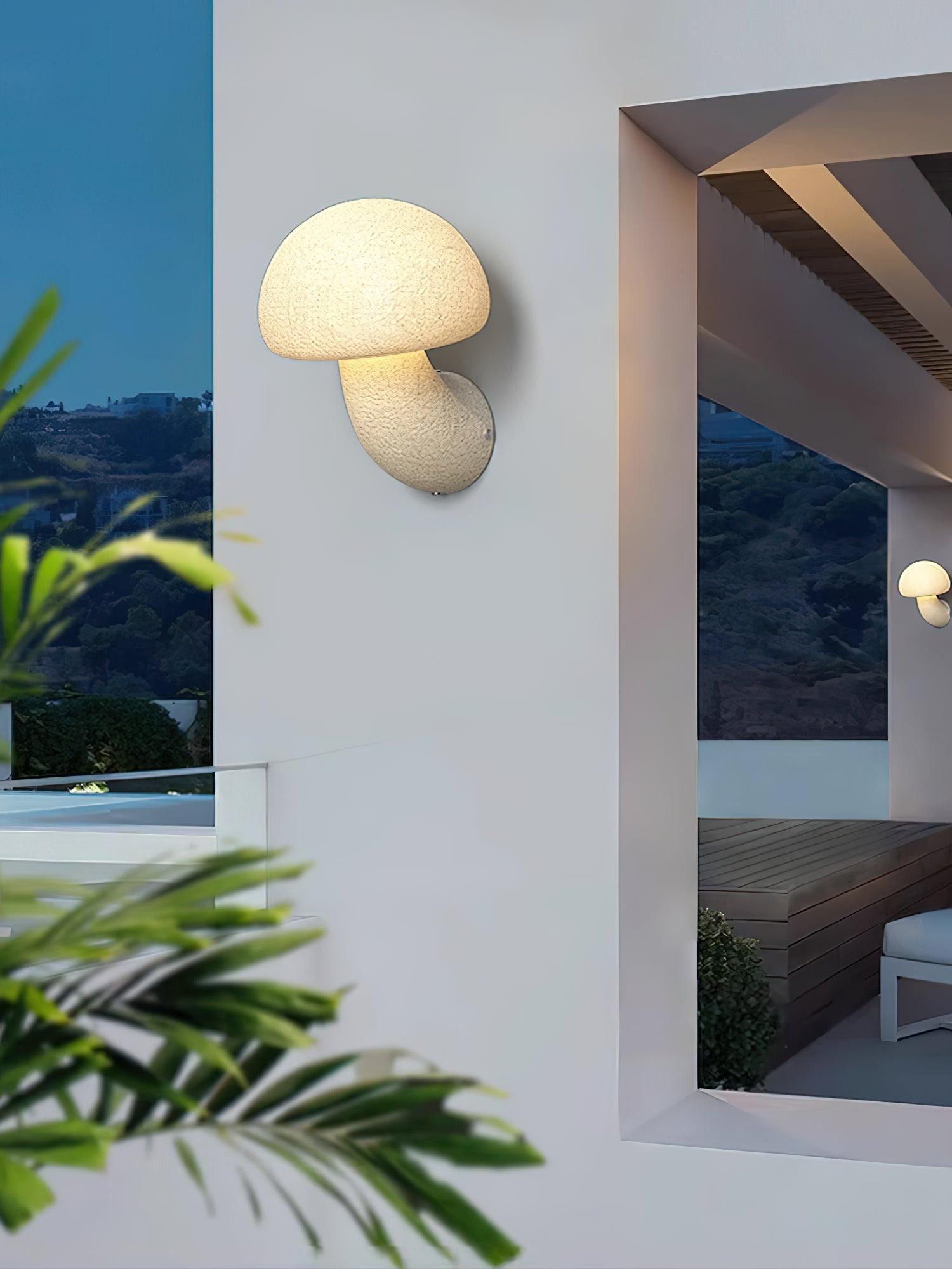 Myvarira Lampe Murale à Champignon Individuel en Résine