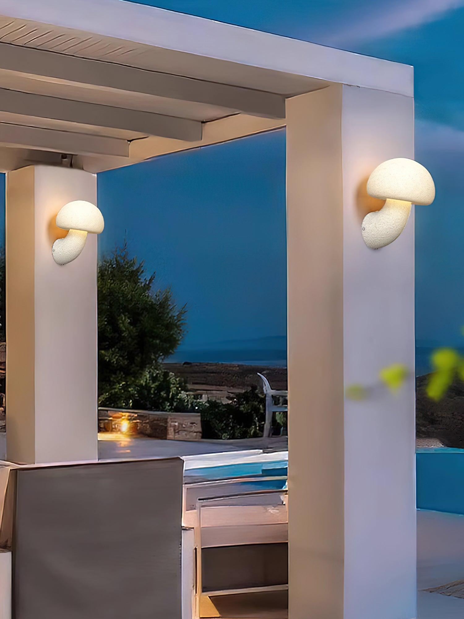 Myvarira Lampe Murale à Champignon Individuel en Résine
