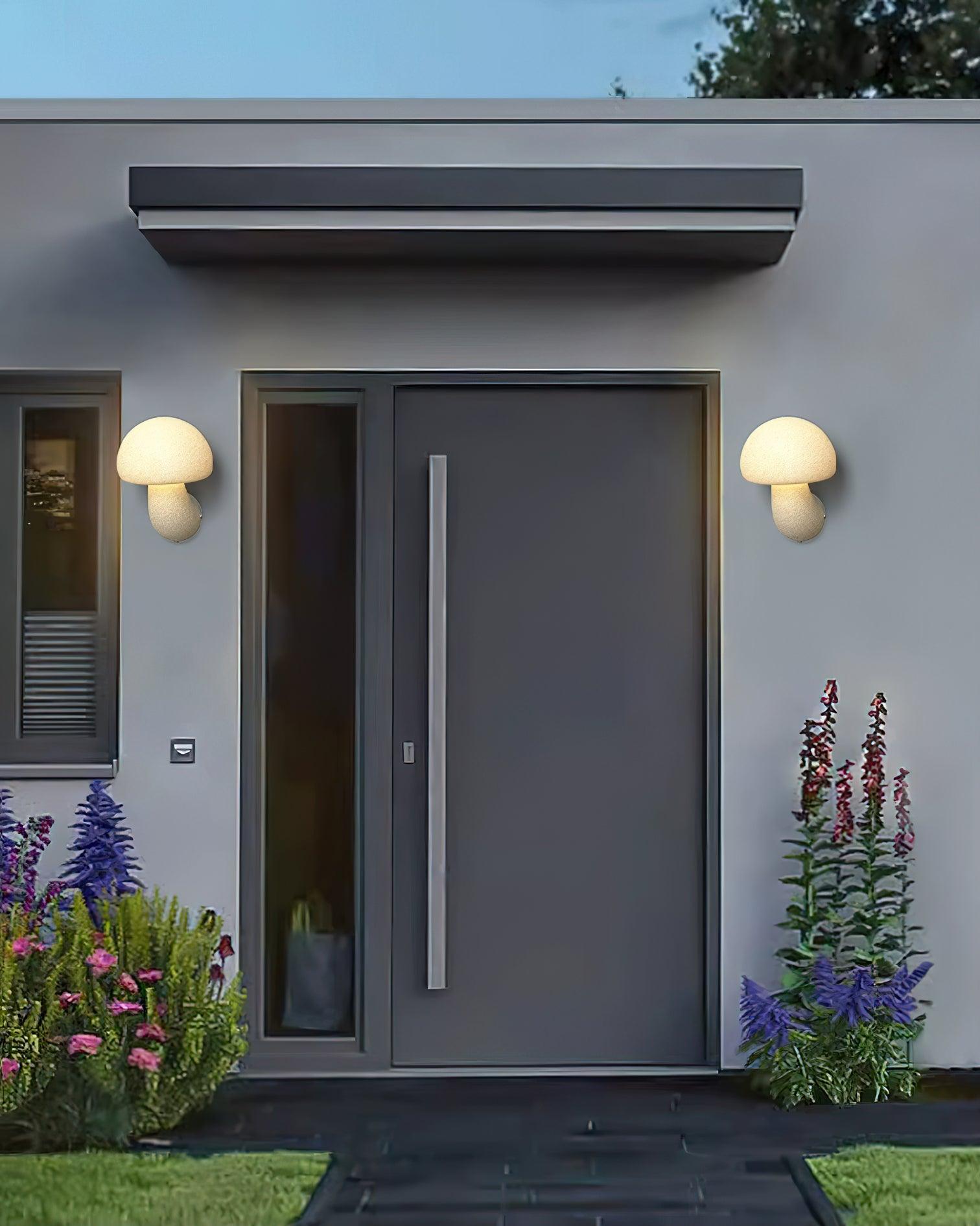 Myvarira Lampe Murale à Champignon Individuel en Résine