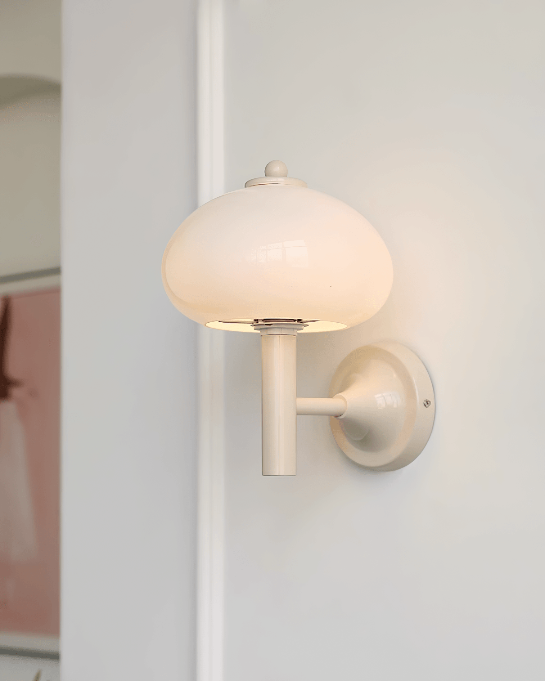 Mushroom Lampe Murale Métal Moderne