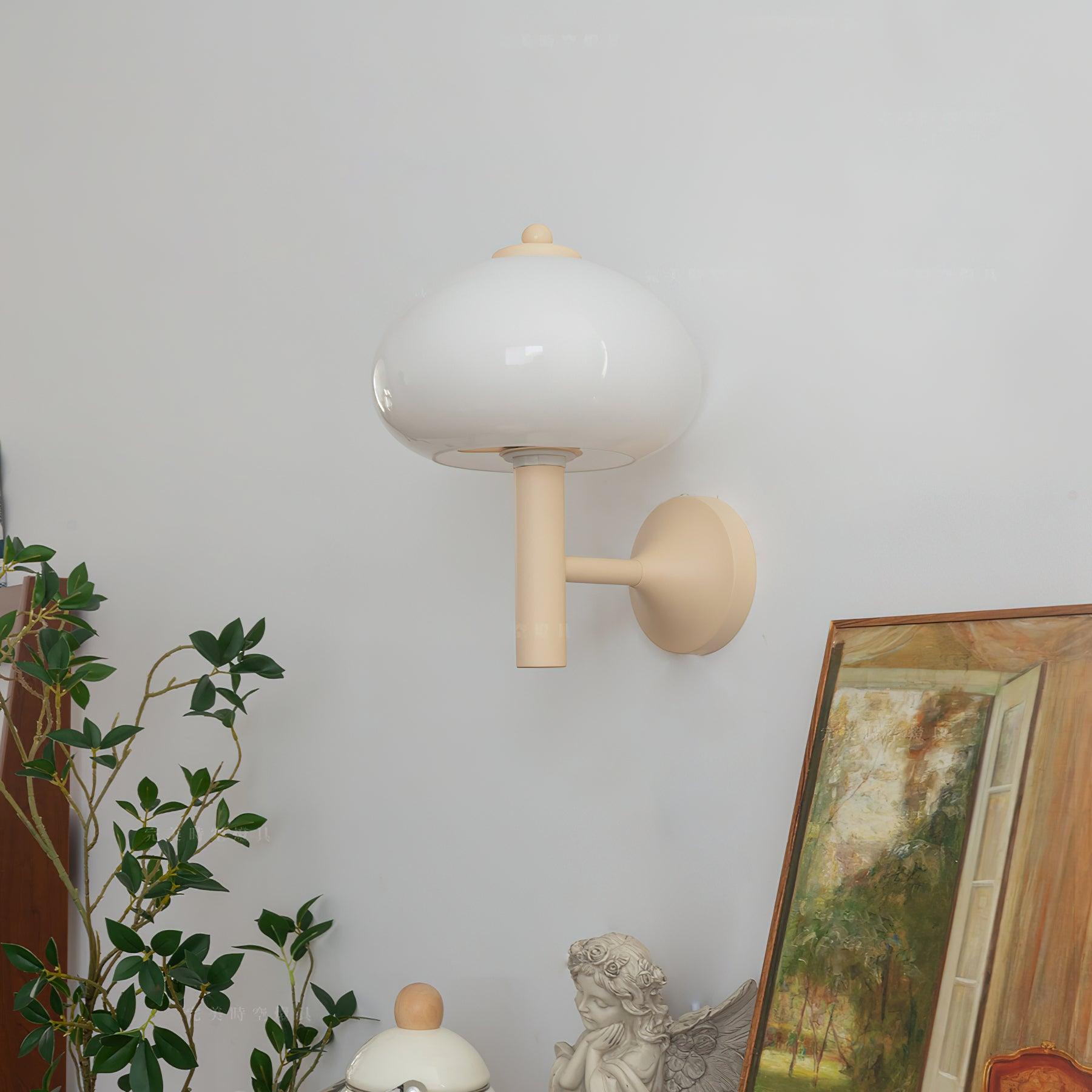 Mushroom Lampe Murale Métal Moderne