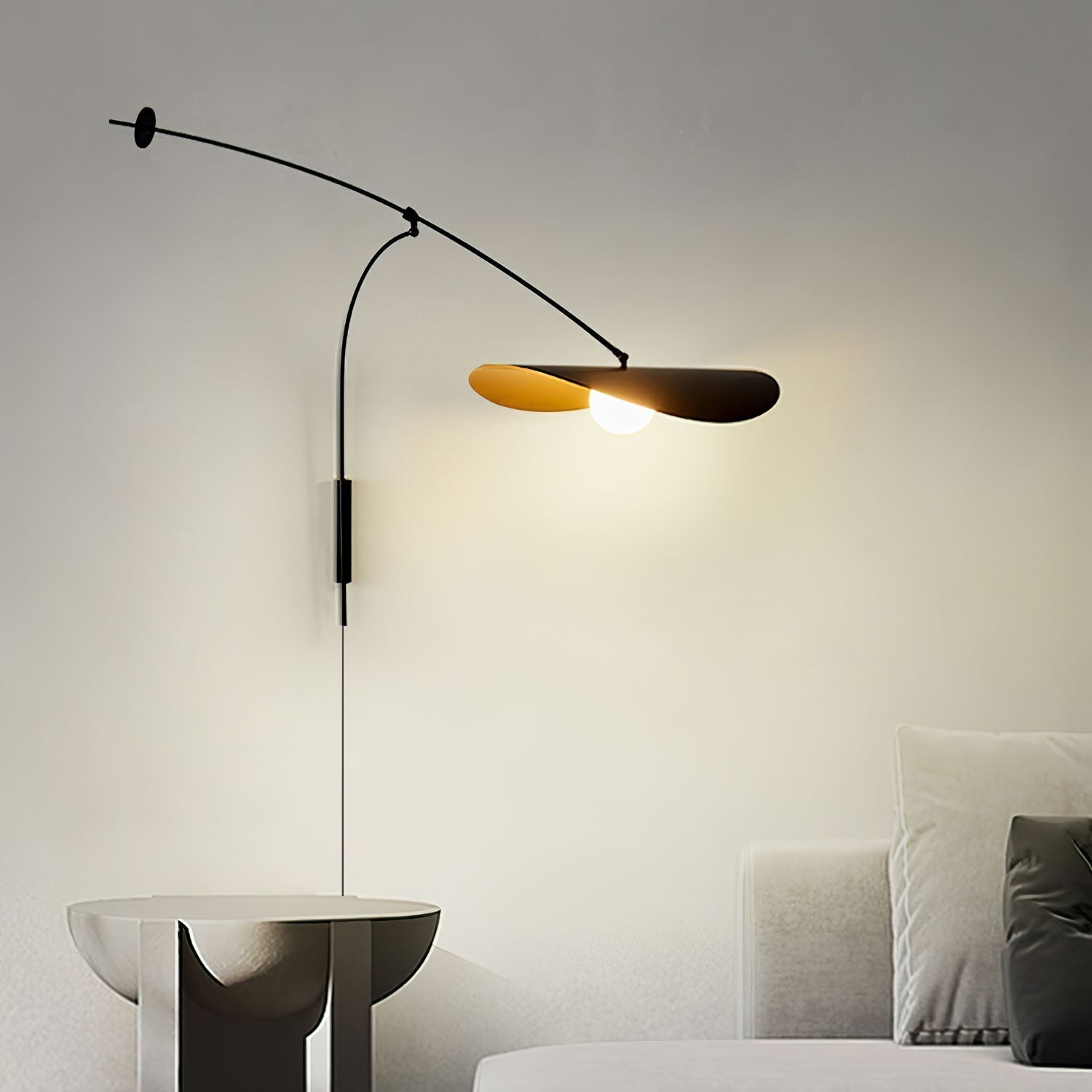 Embise Glass Minimalist  Wall Lamp