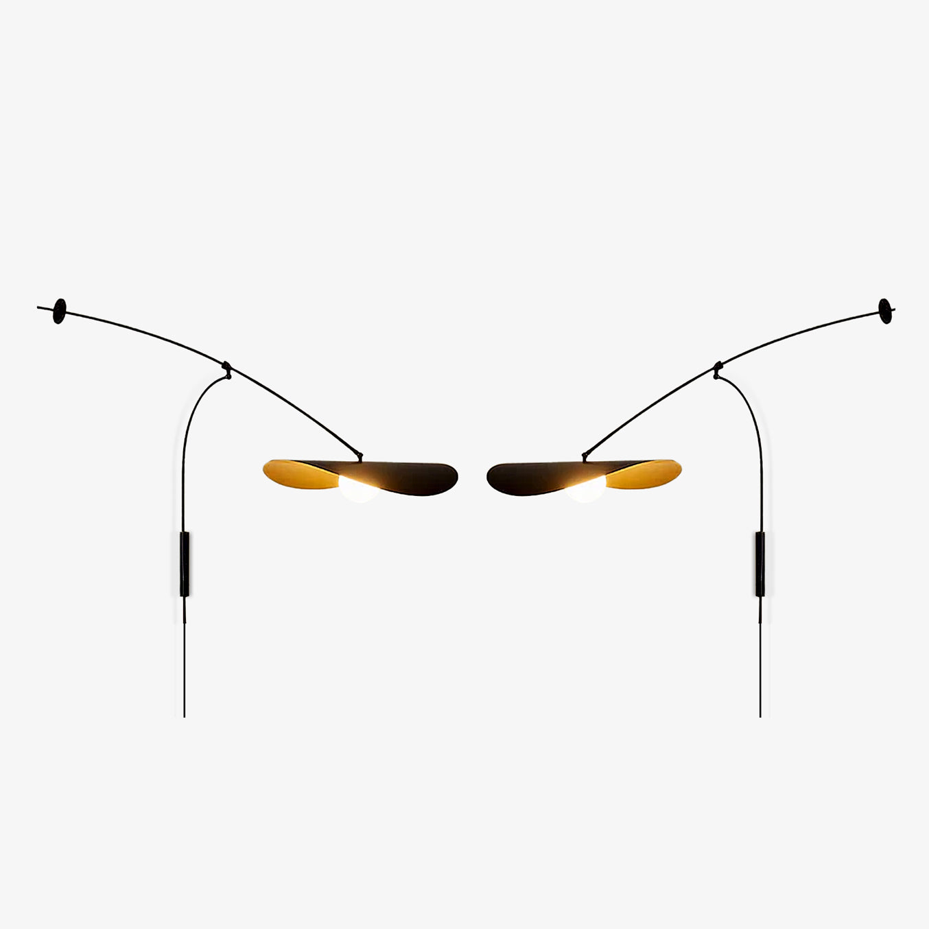 Embise Glass Minimalist  Wall Lamp