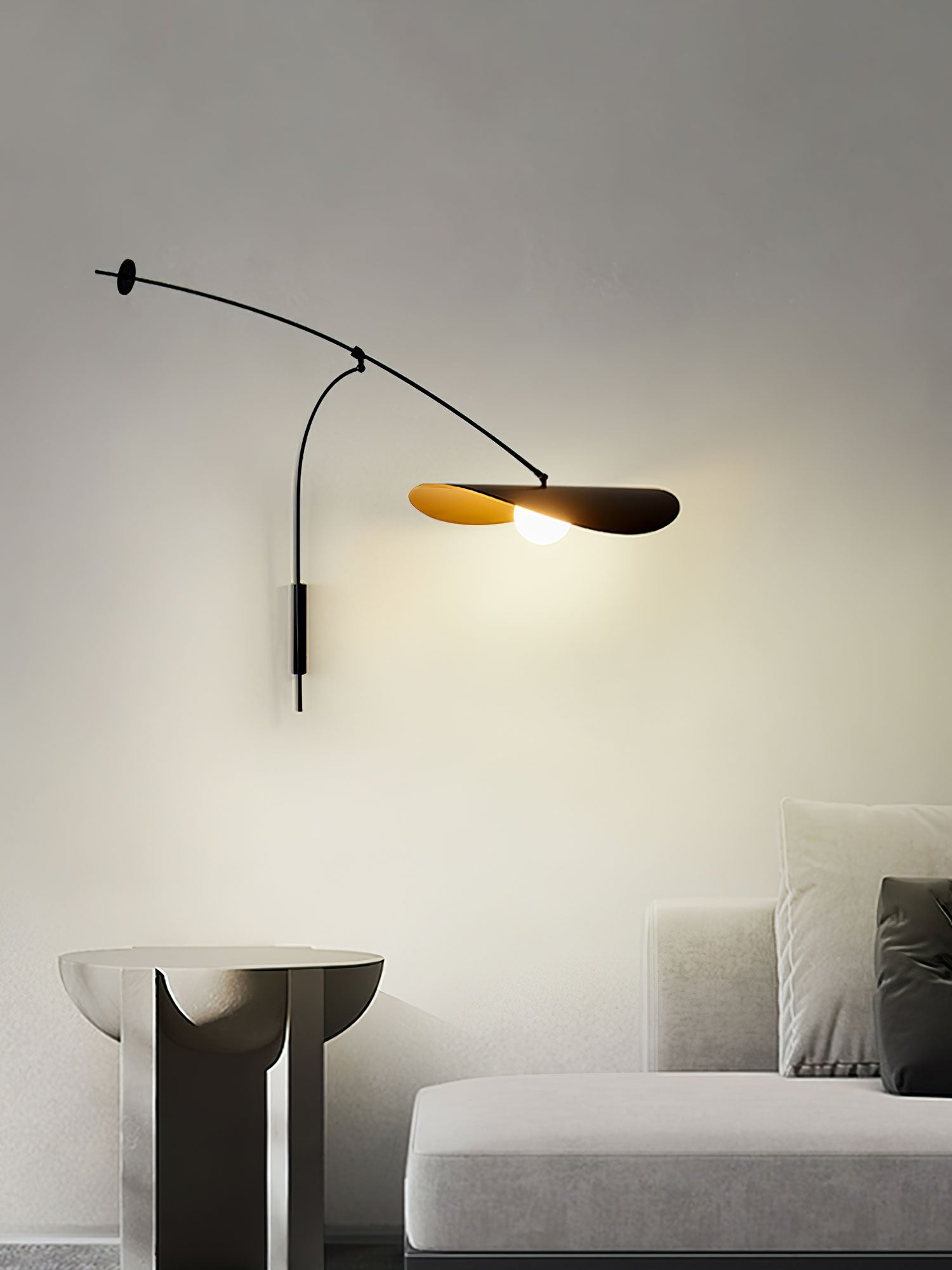 Embise Glass Minimalist  Wall Lamp