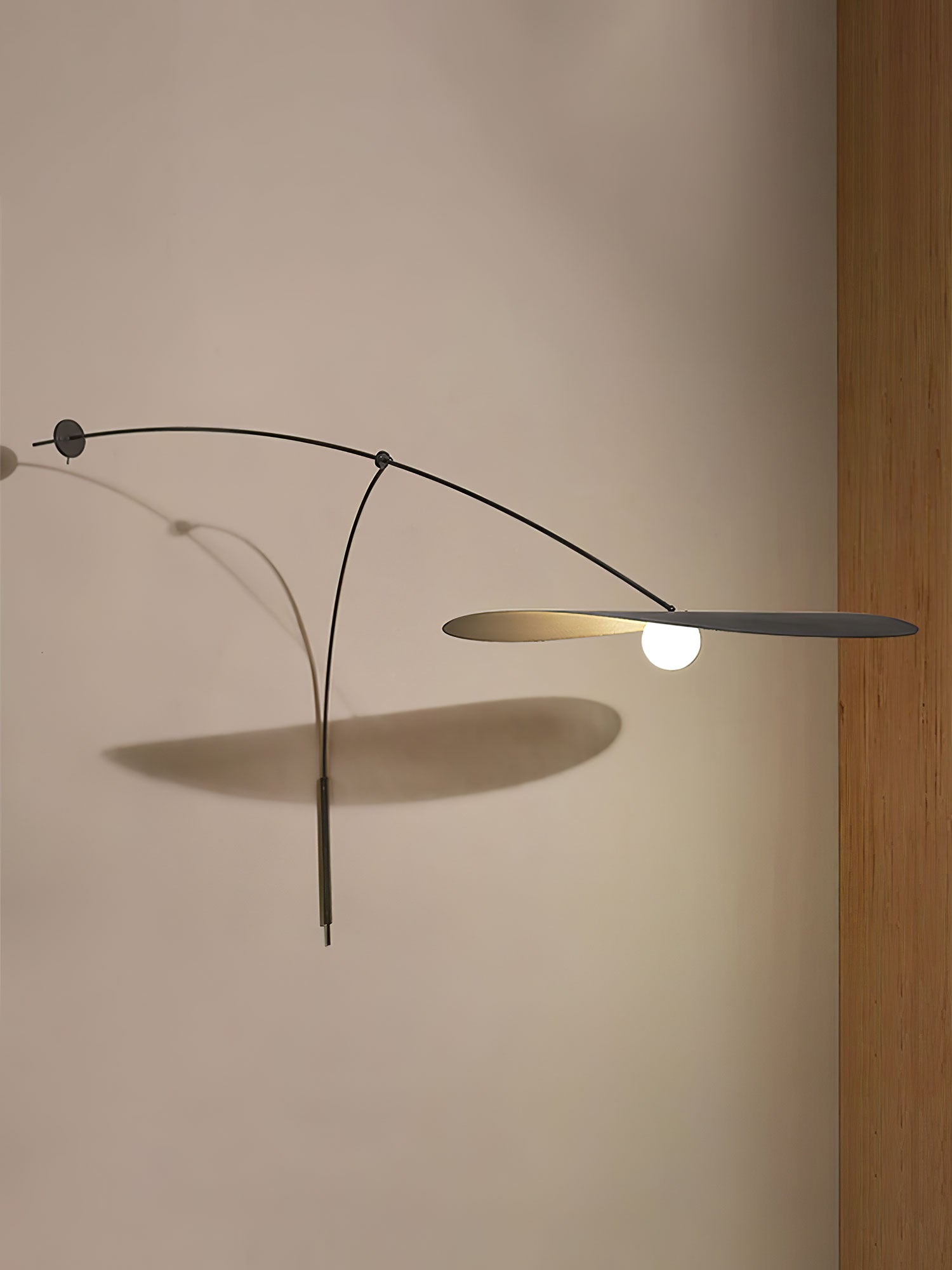 Embise Glass Minimalist  Wall Lamp