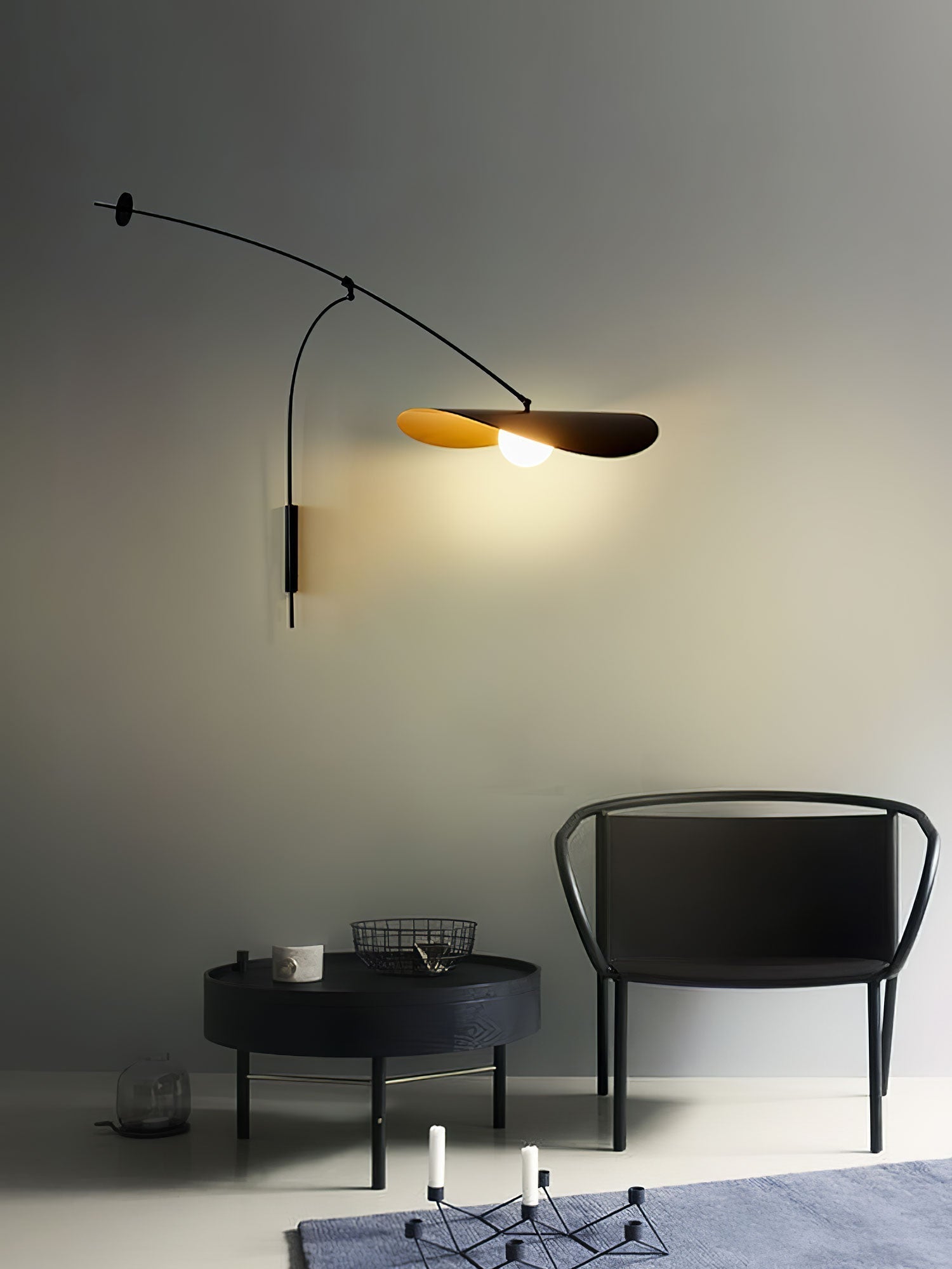 Embise Glass Minimalist  Wall Lamp