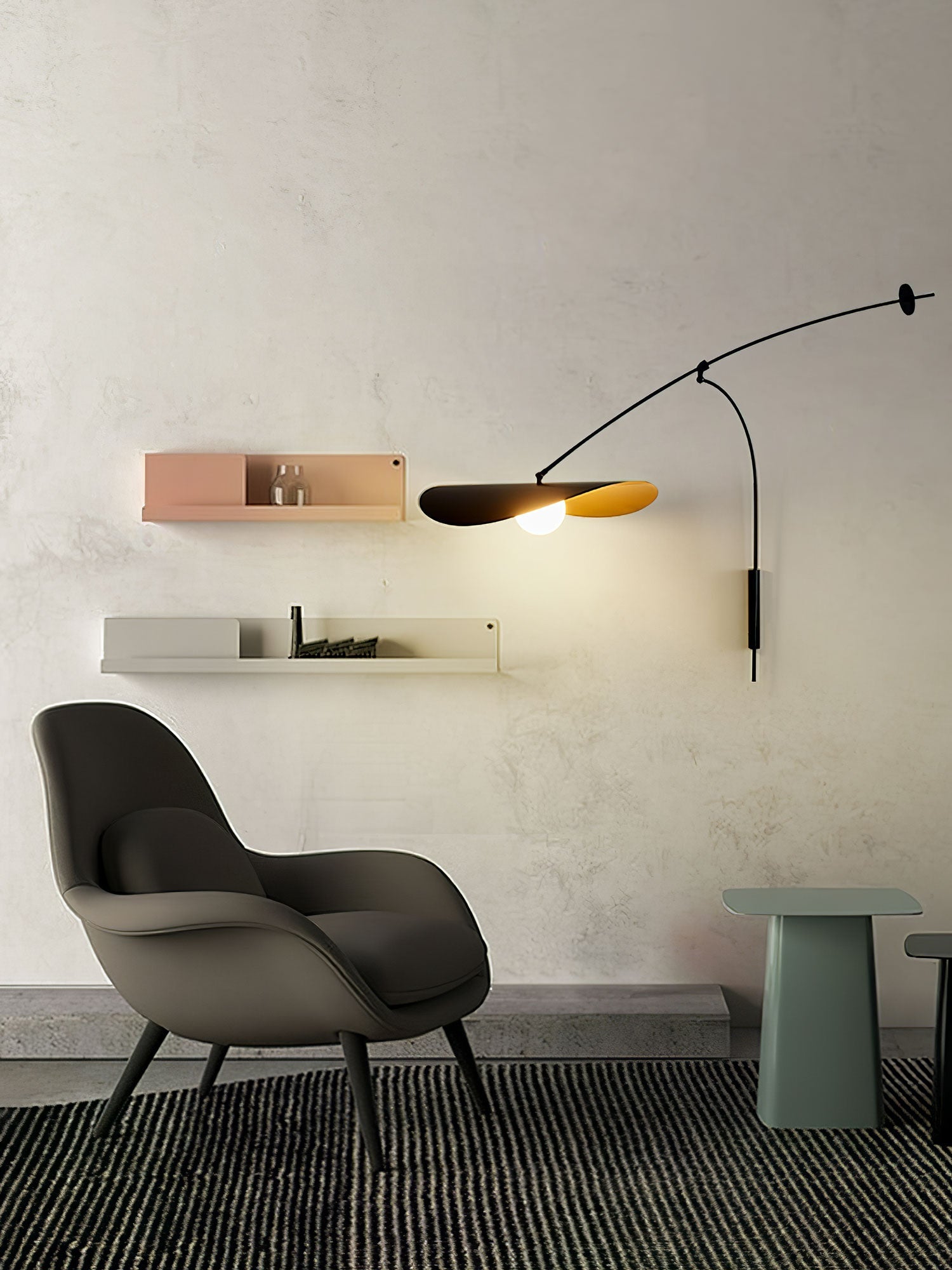 Embise Glass Minimalist  Wall Lamp