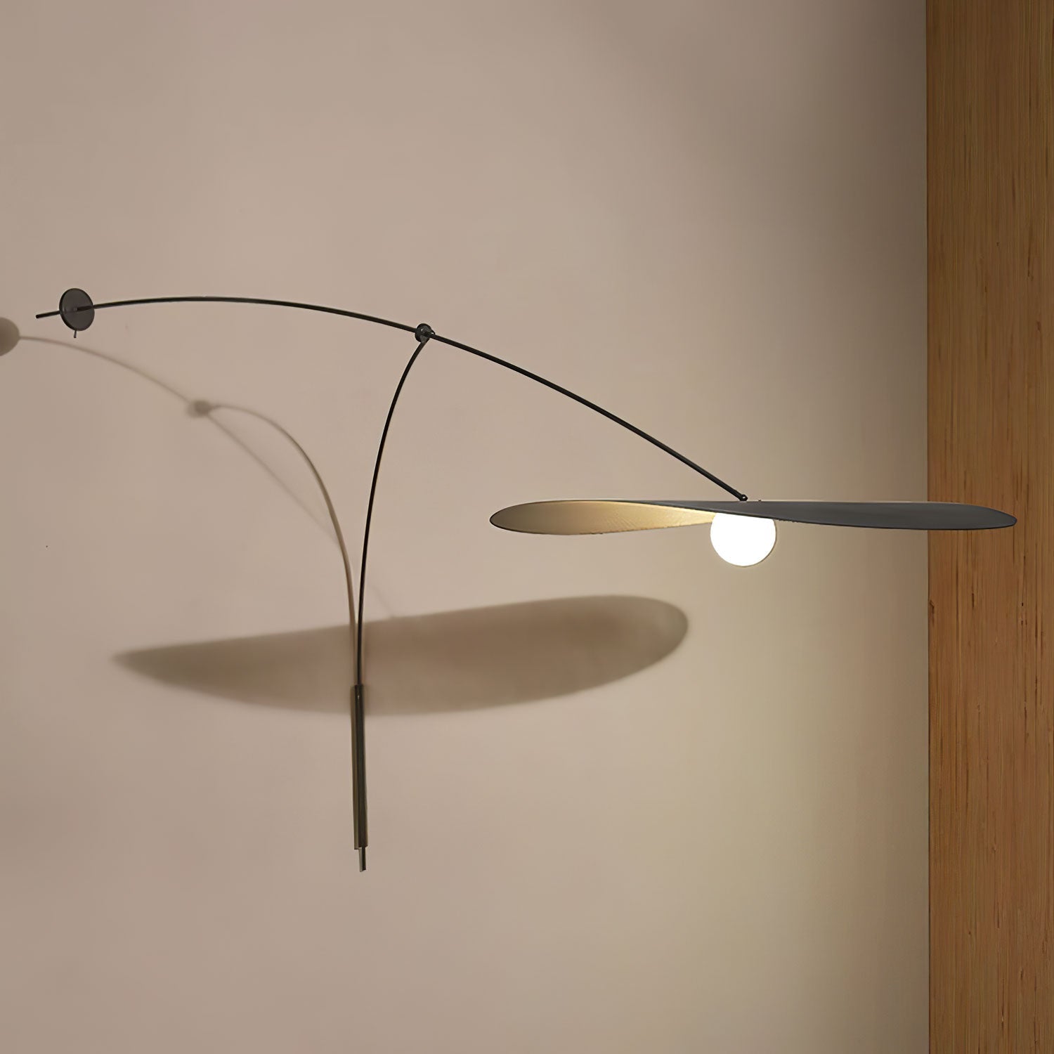 Embise Glass Minimalist  Wall Lamp