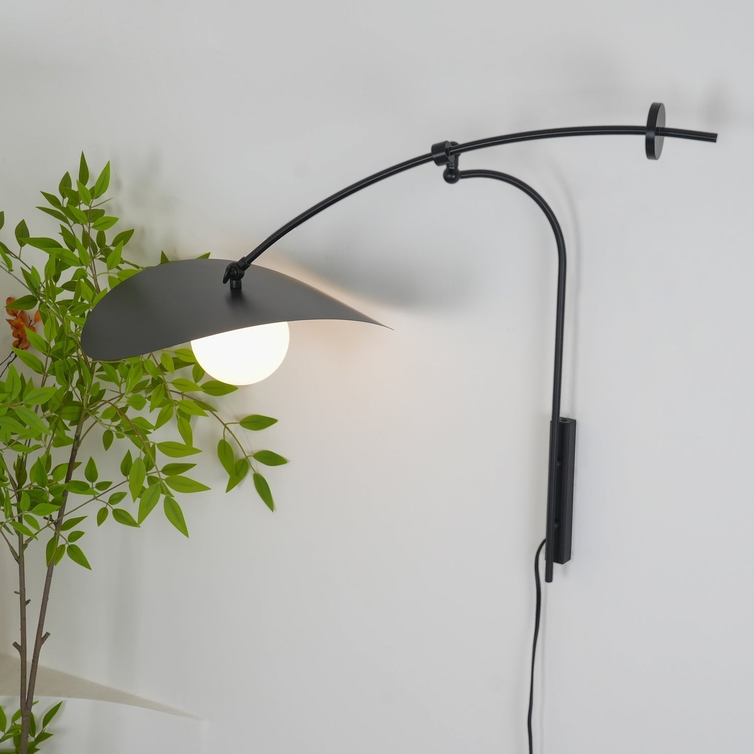 Embise Glass Minimalist  Wall Lamp