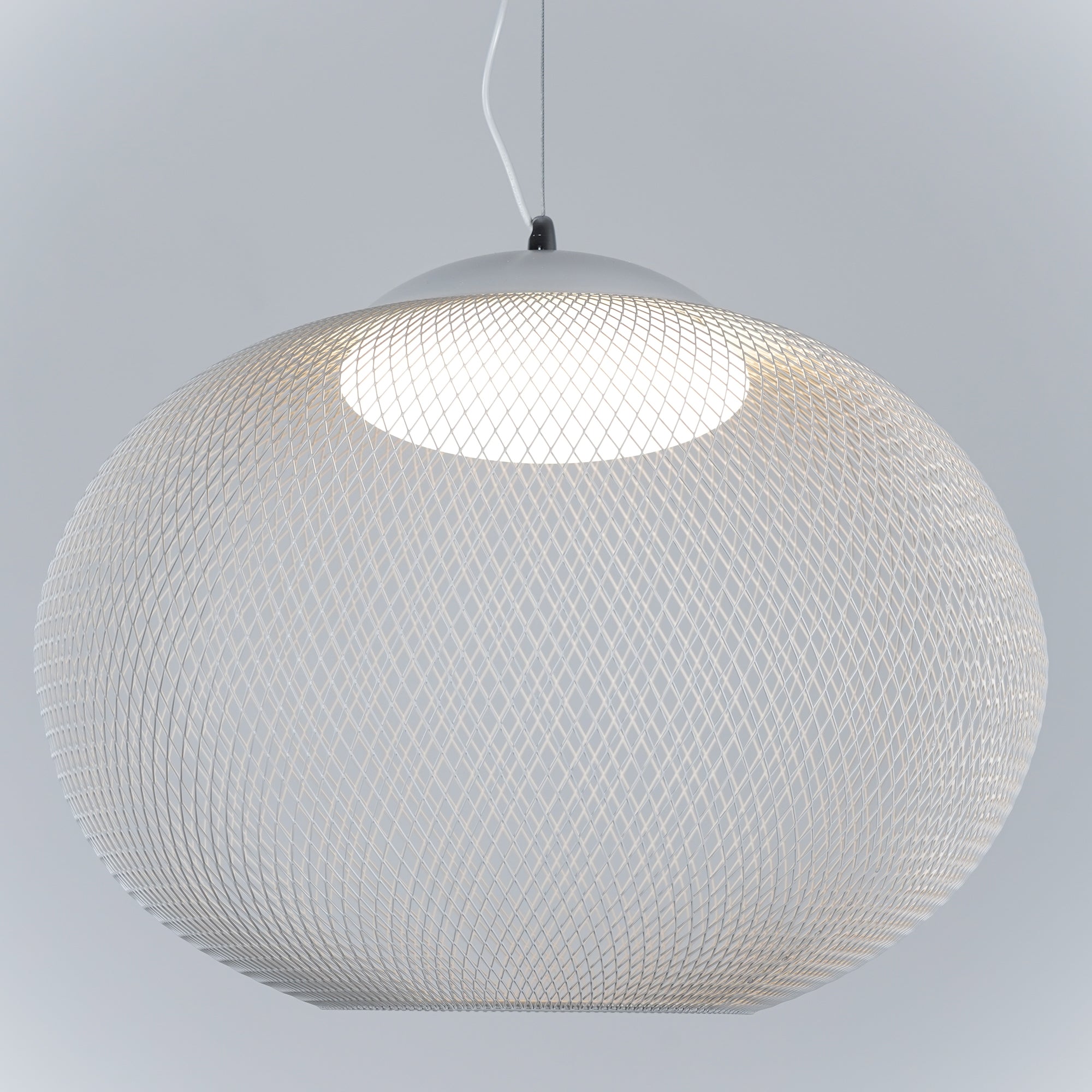 Lustra Suspension Lampe Maille Noire