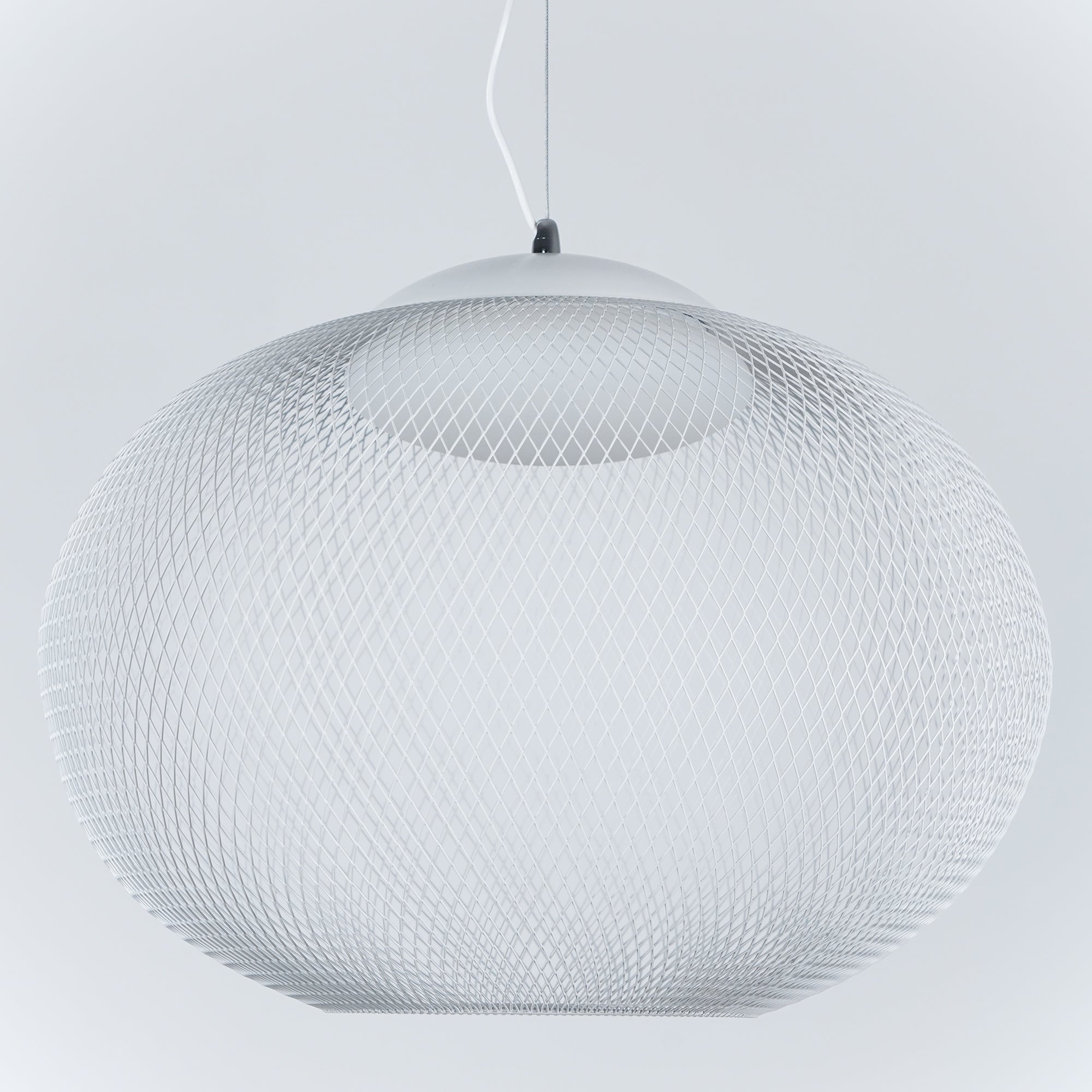 Lustra Suspension Lampe Maille Noire