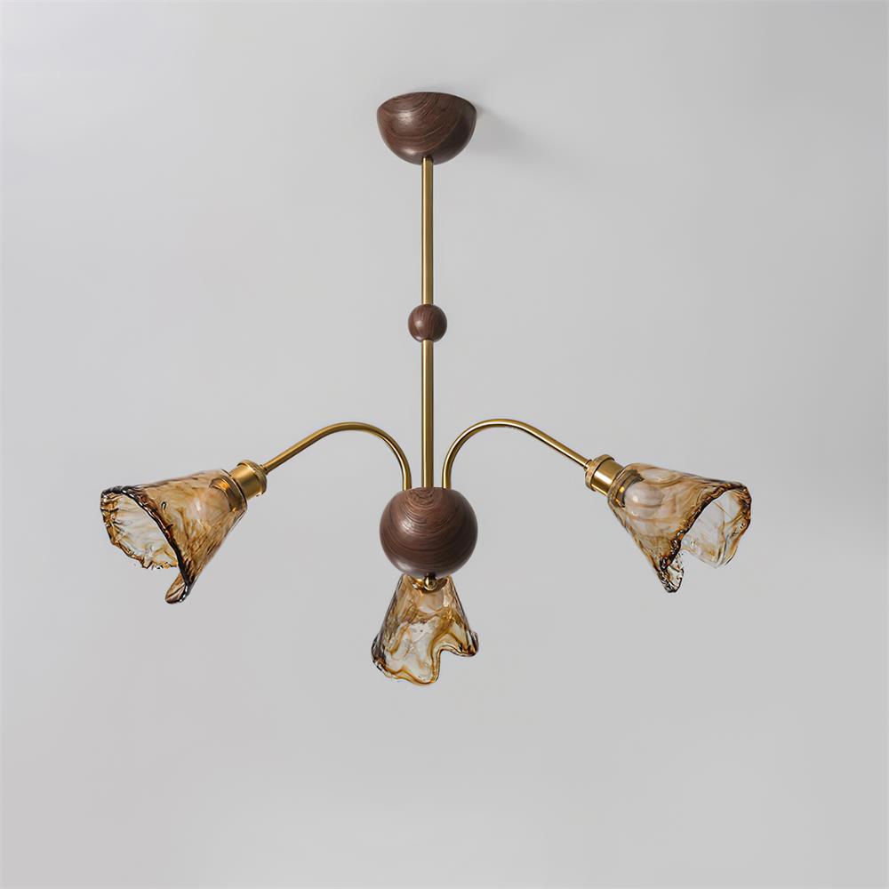 Beyona Lustre en Verre Ambre