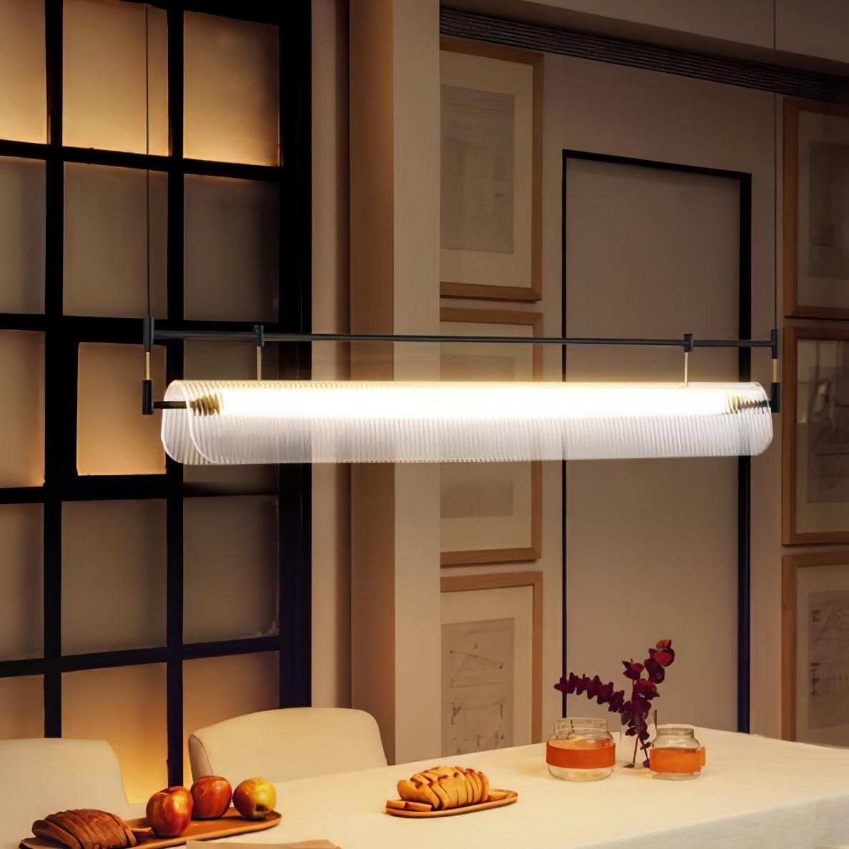 Lustra Lustre Linéaire en Acrylique Long