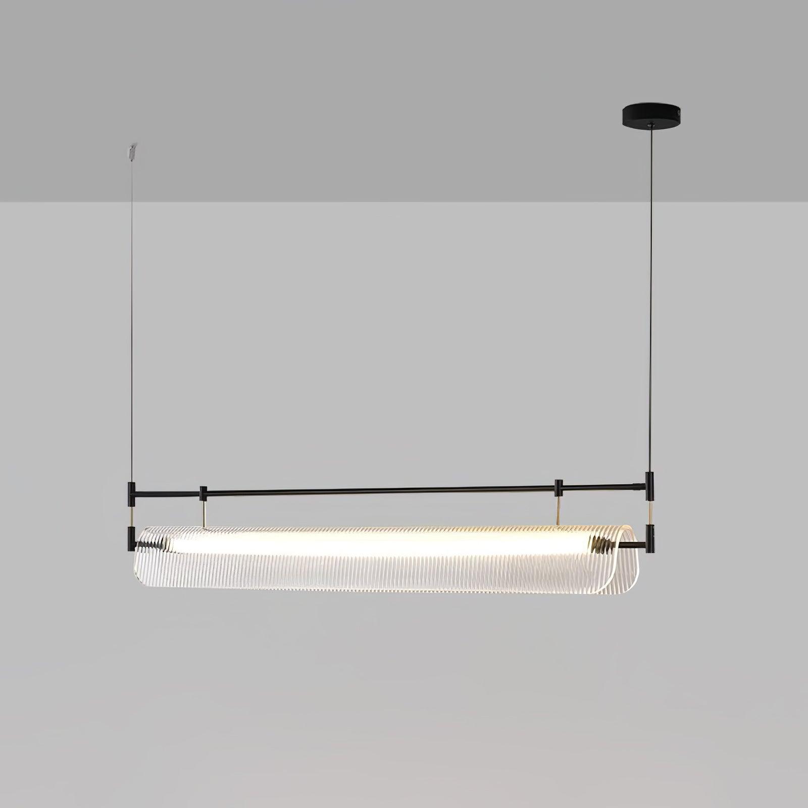 Lustra Lustre Linéaire en Acrylique Long