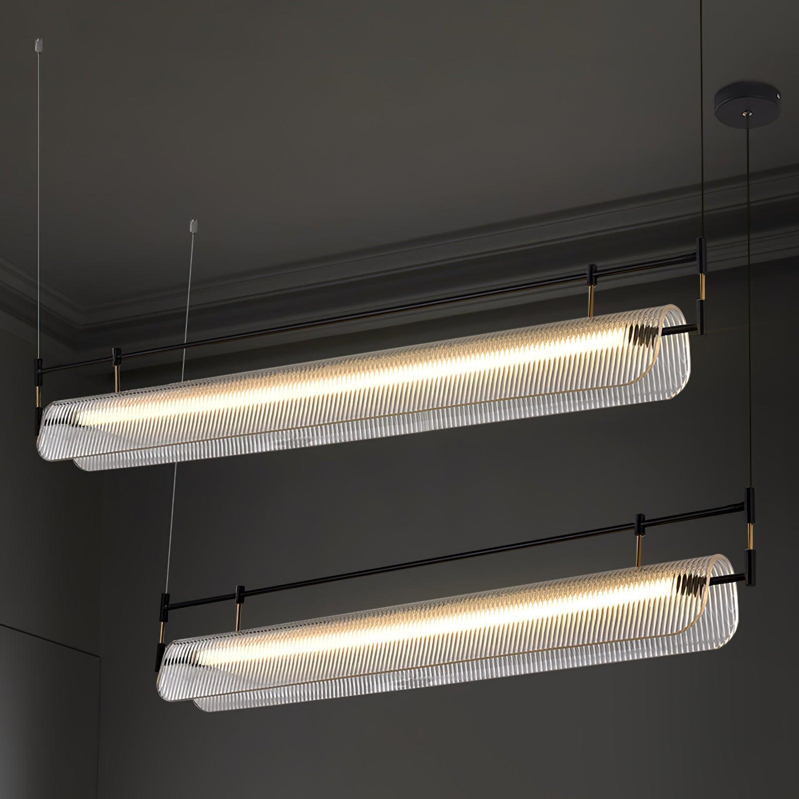 Lustra Lustre Linéaire en Acrylique Long