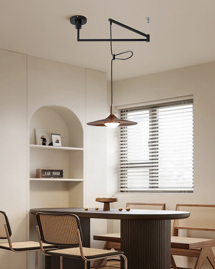 Veylo Lustra Lampe Suspendue Bras Pivotant Ajustable