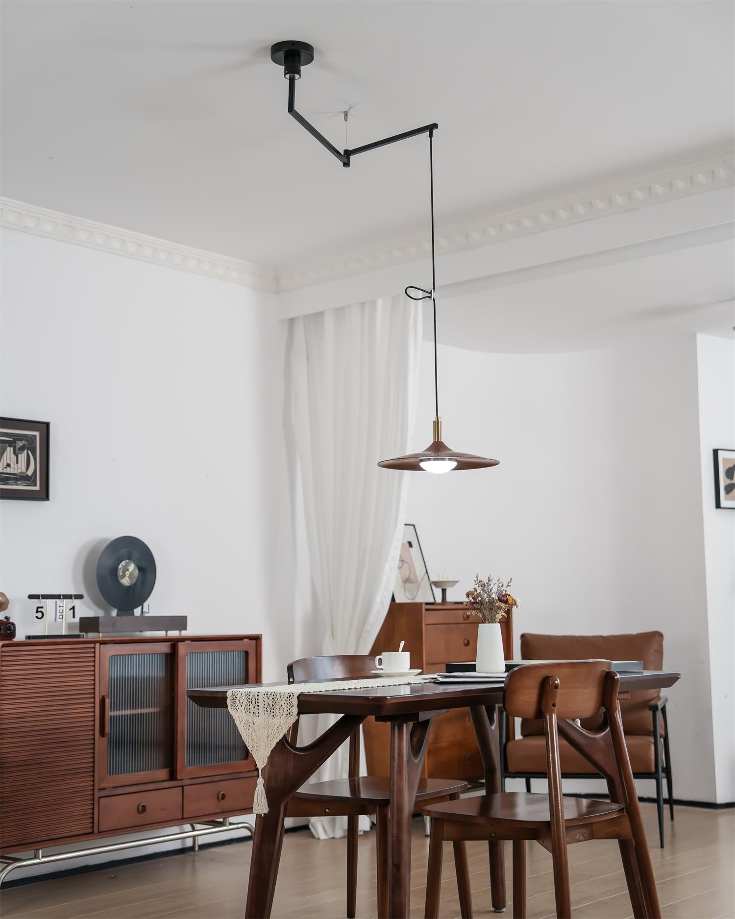 Veylo Lustra Lampe Suspendue Bras Pivotant Ajustable