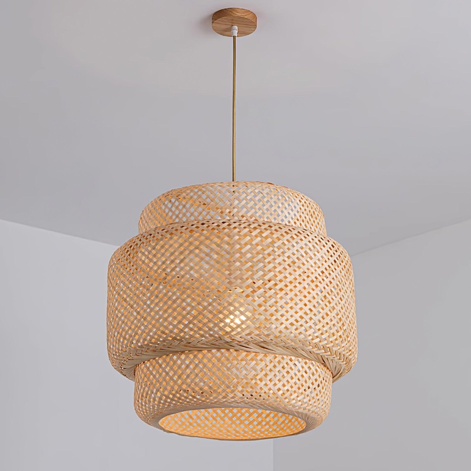 Kora Suspension Bambou Tissé Organique