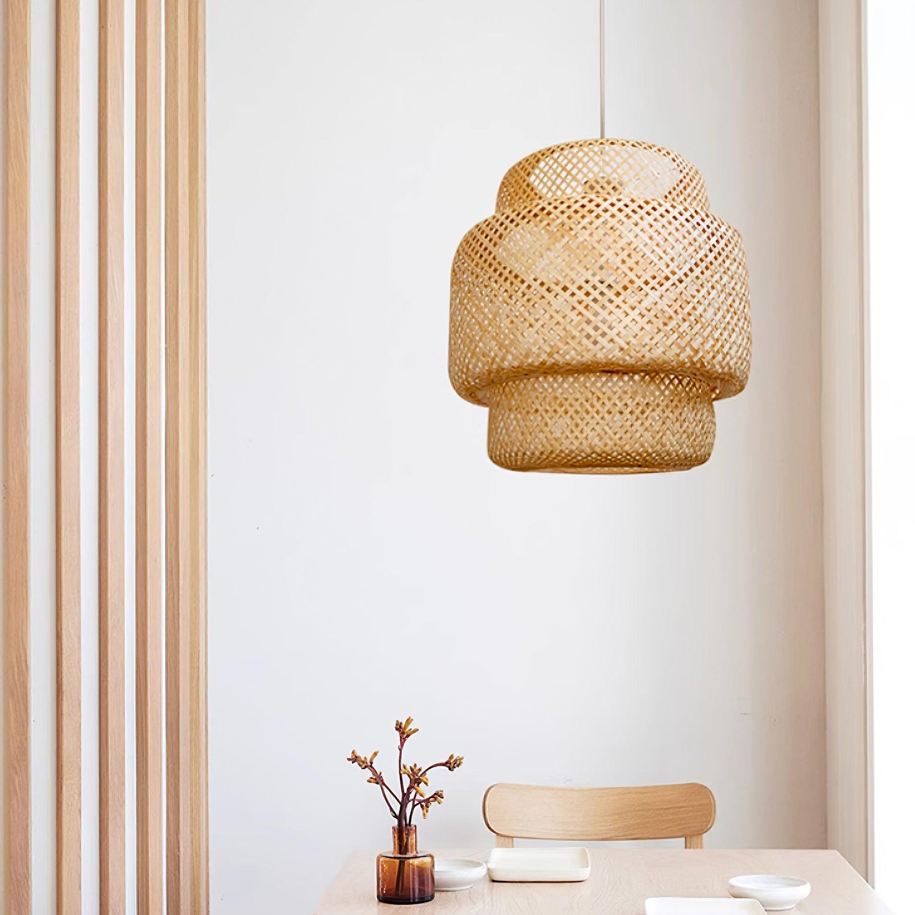 Kora Suspension Bambou Tissé Organique